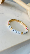 Enamel Roman Numeral Bracelet
