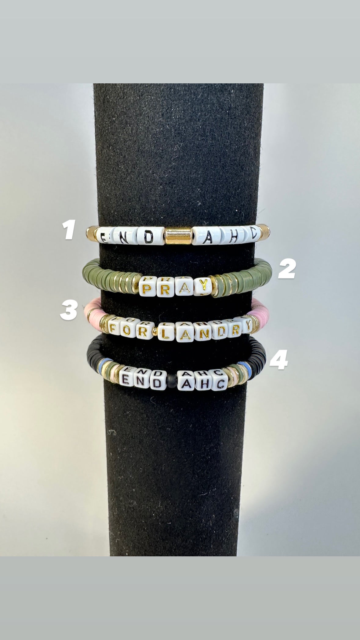 End AHC Bracelets