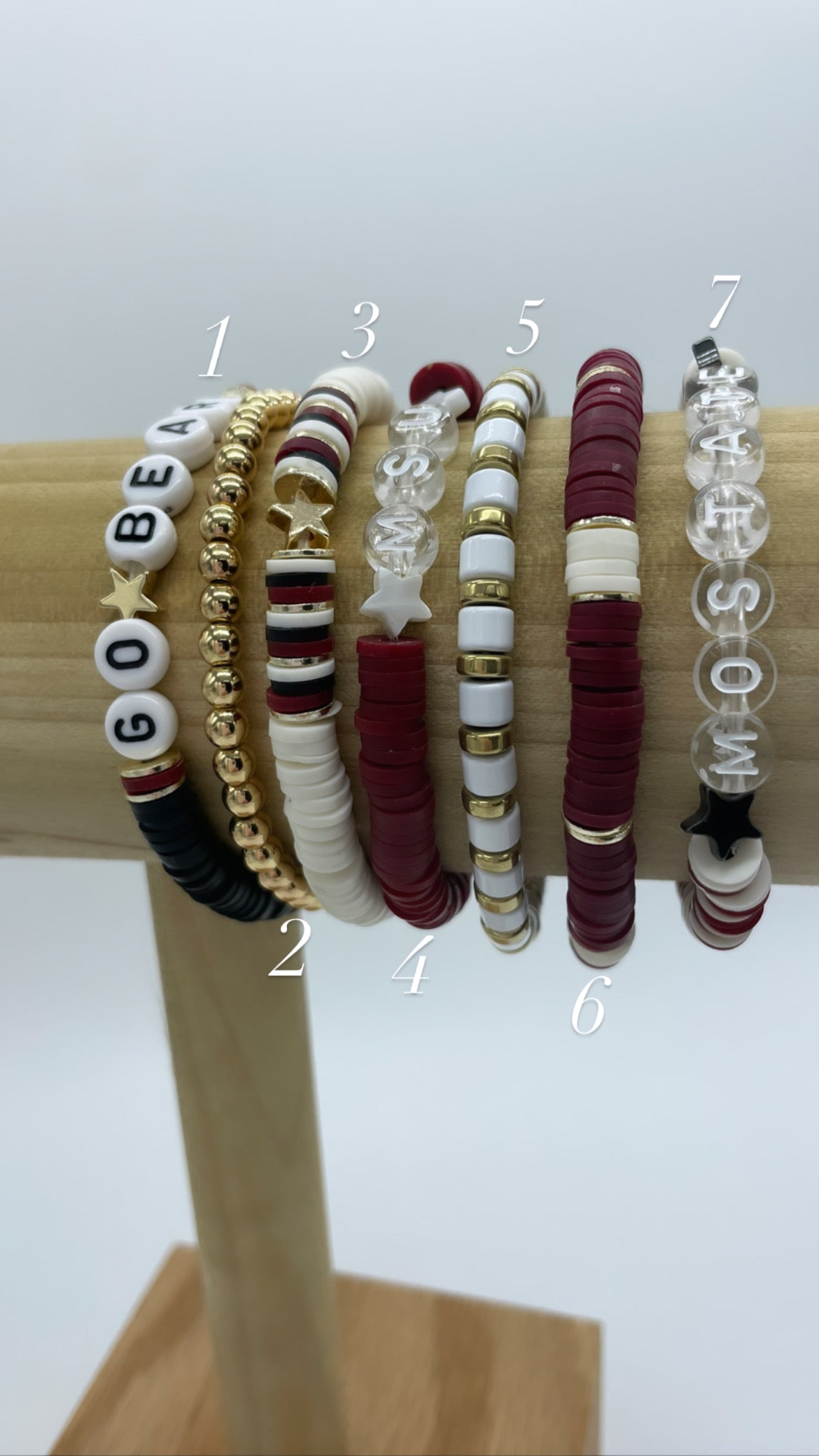 Missouri State Bracelets