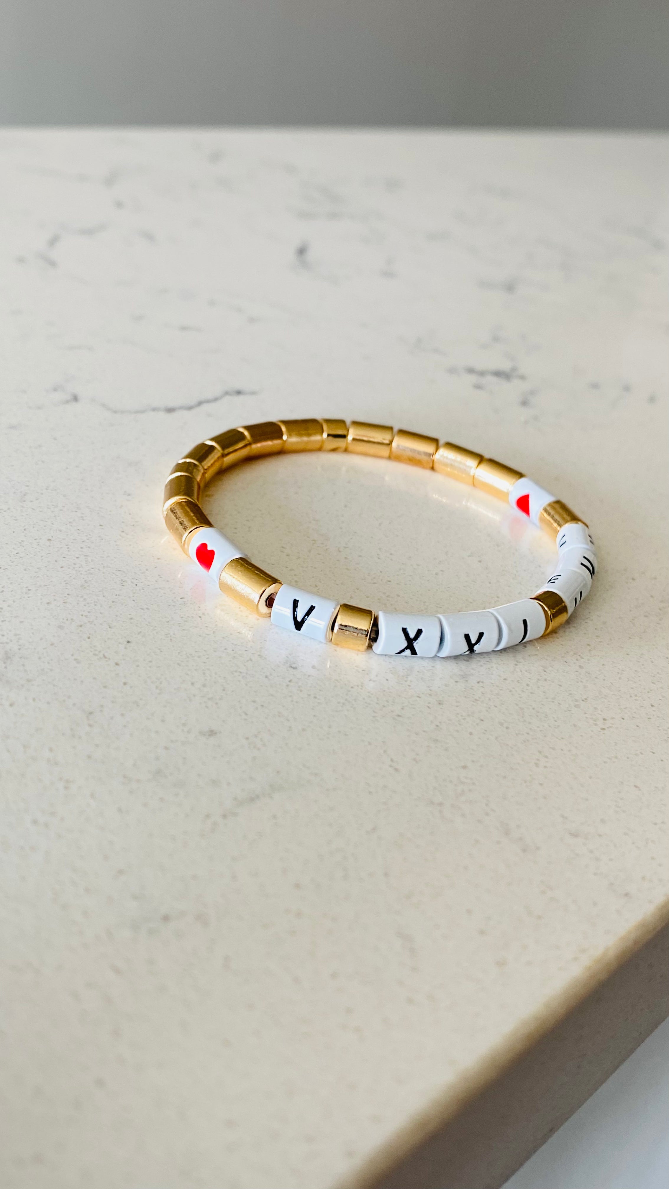Enamel Roman Numeral Bracelet - ONIE + SKY