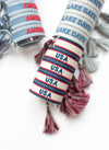 USA Embroidered Bracelet