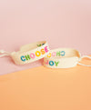 Choose Joy Embroidered Bracelet