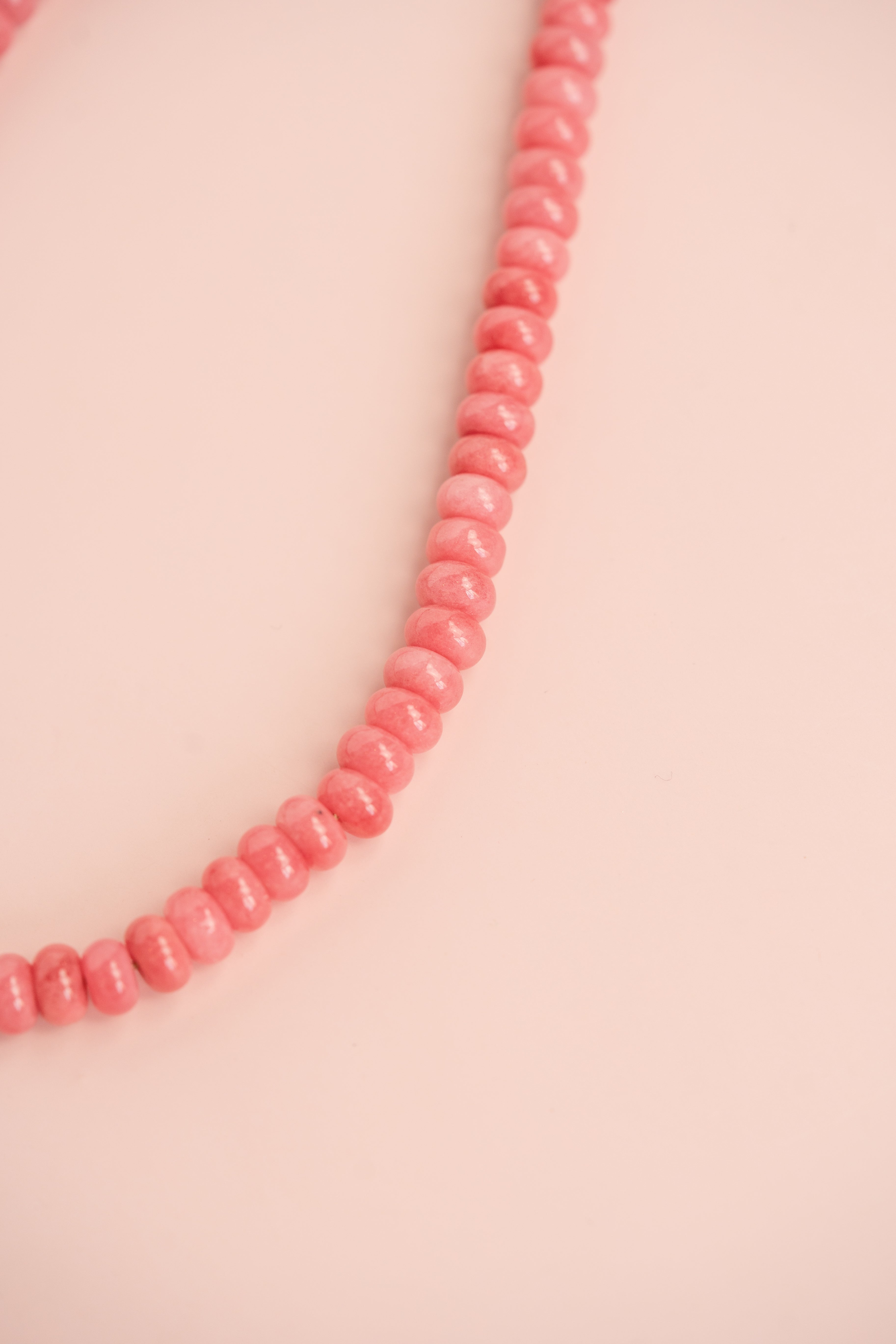 Fuchsia Gemstone Necklace