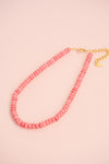 Fuchsia Gemstone Necklace