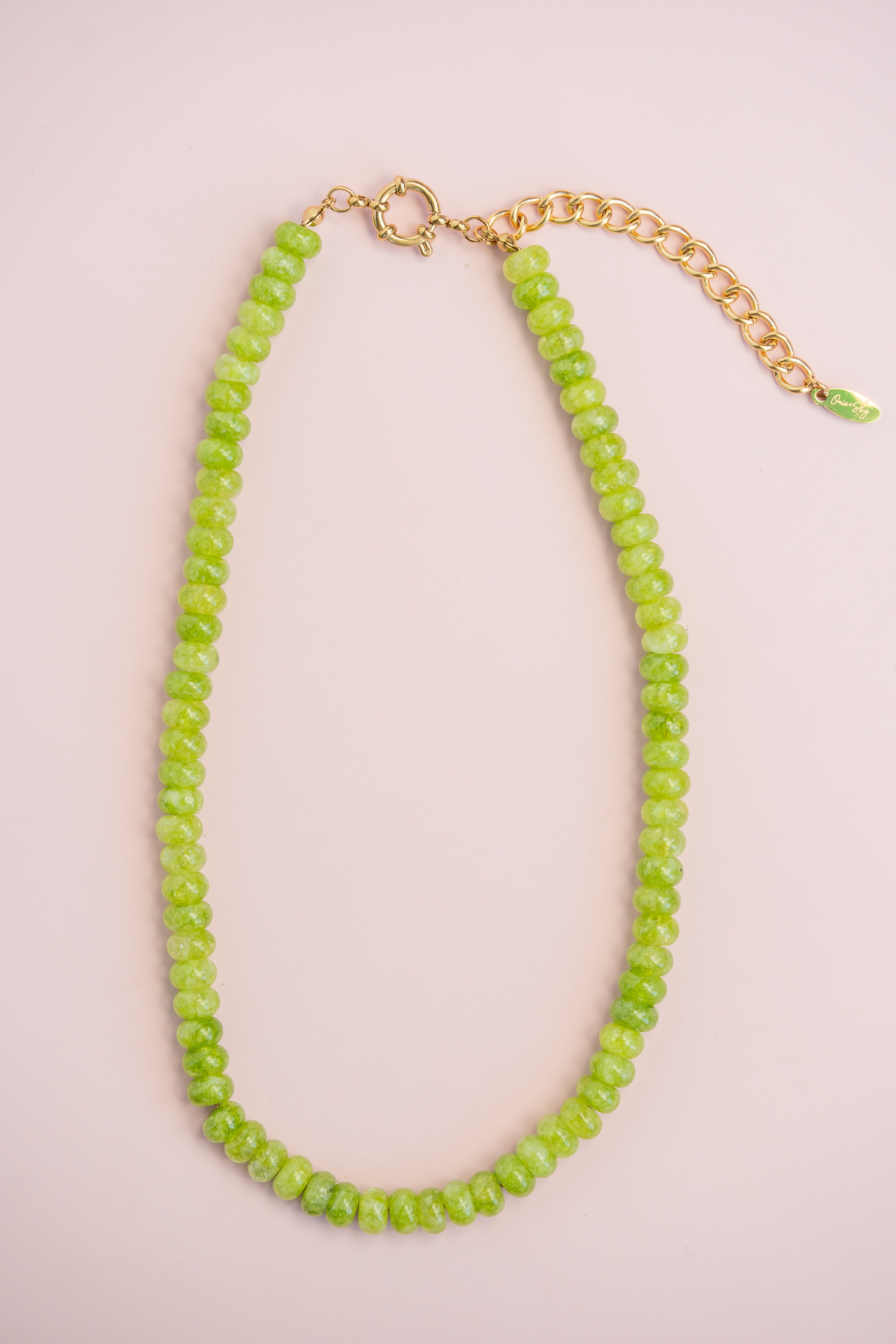 Green Gemstone Necklace
