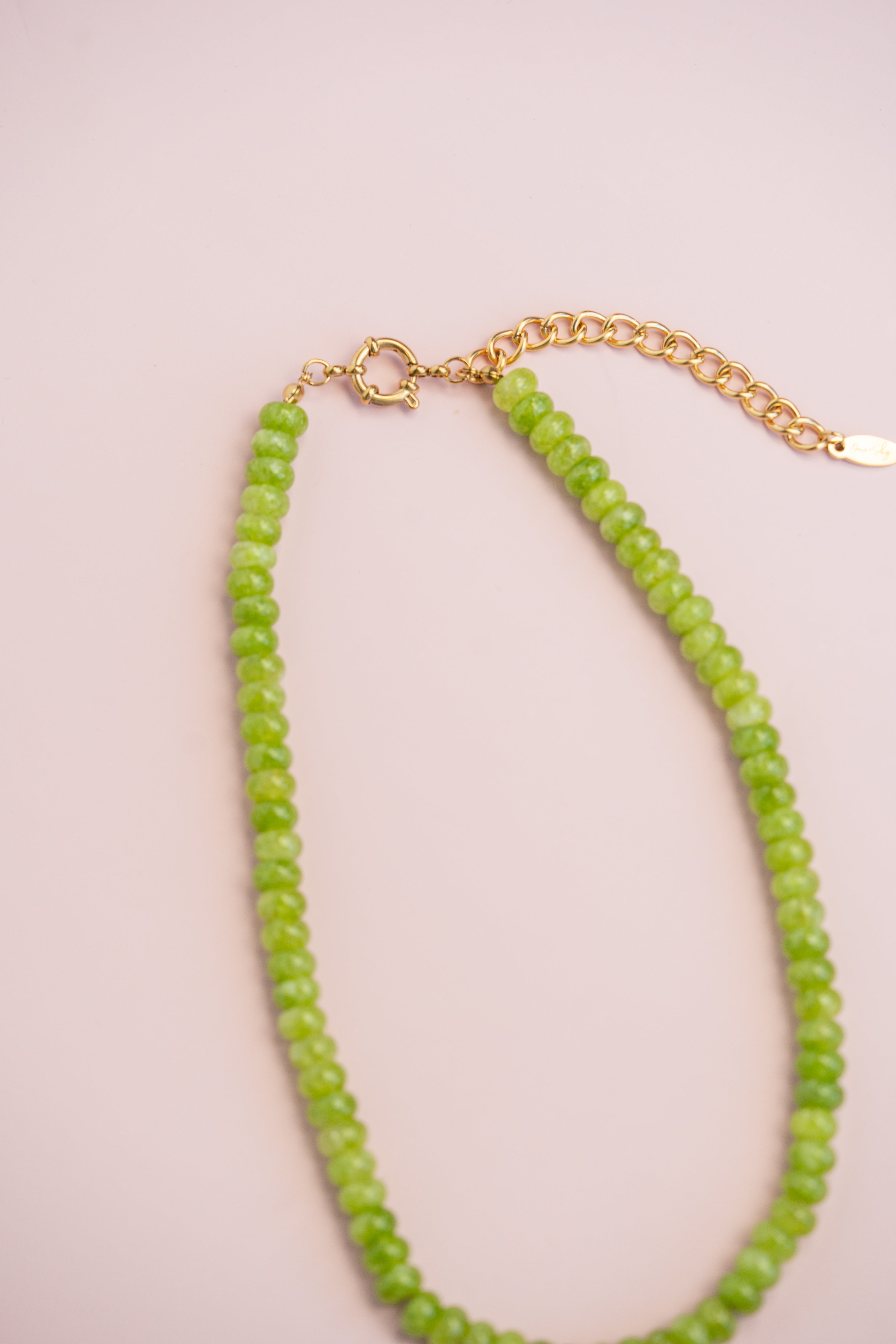 Green Gemstone Necklace