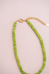 Green Gemstone Necklace
