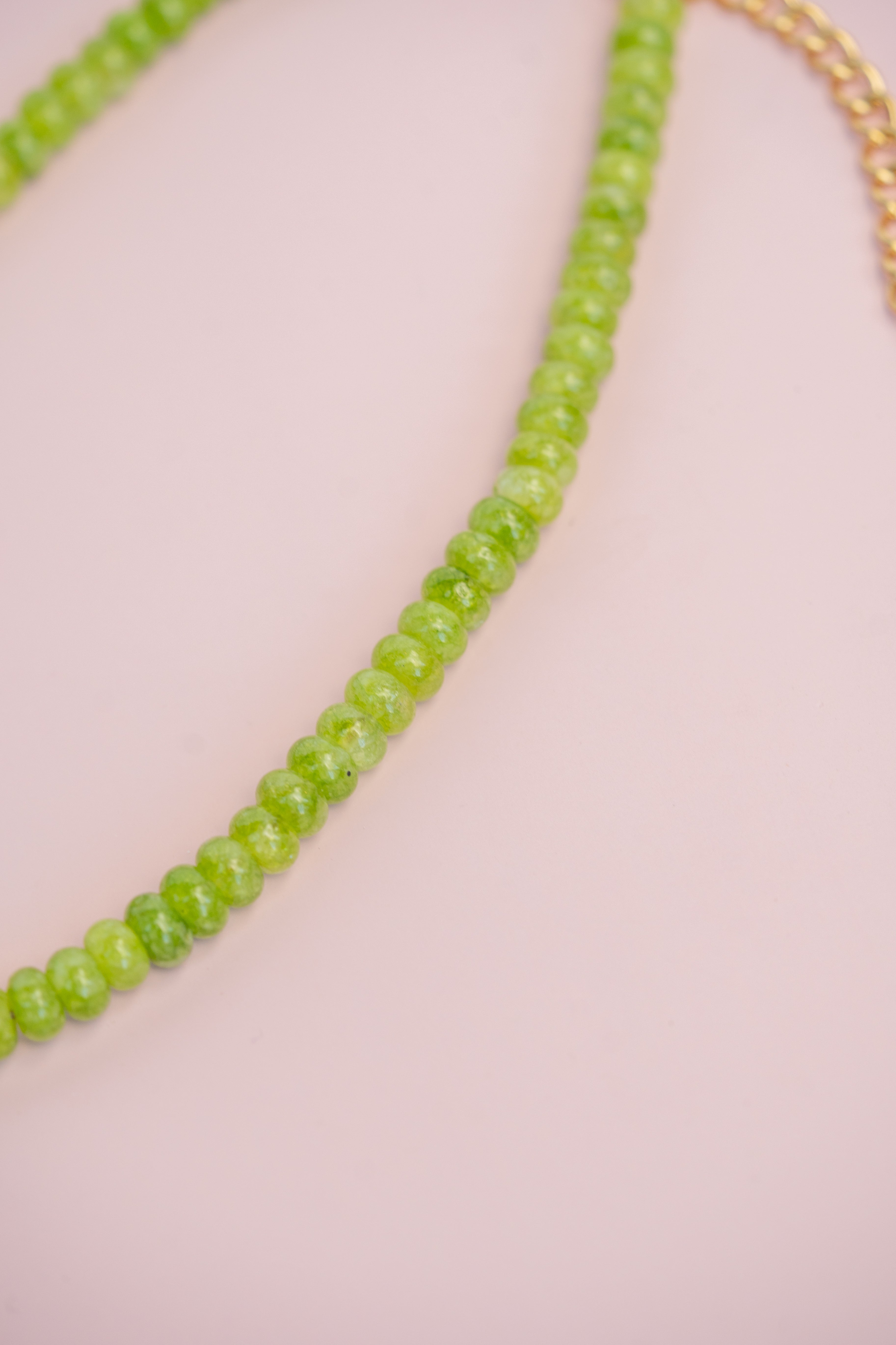 Green Gemstone Necklace