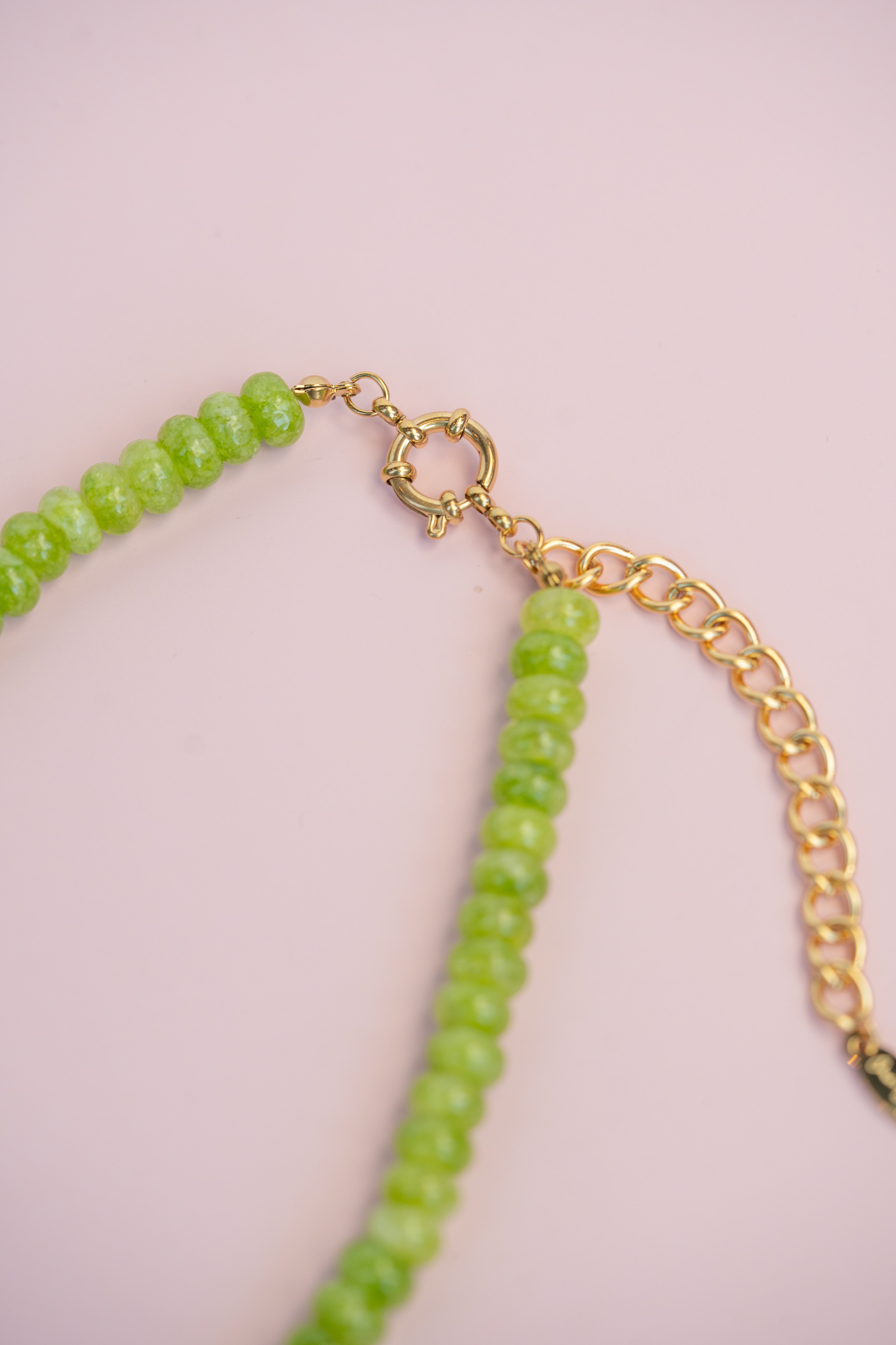 Green Gemstone Necklace