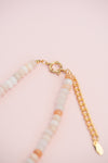 Neutral Gemstone Necklace