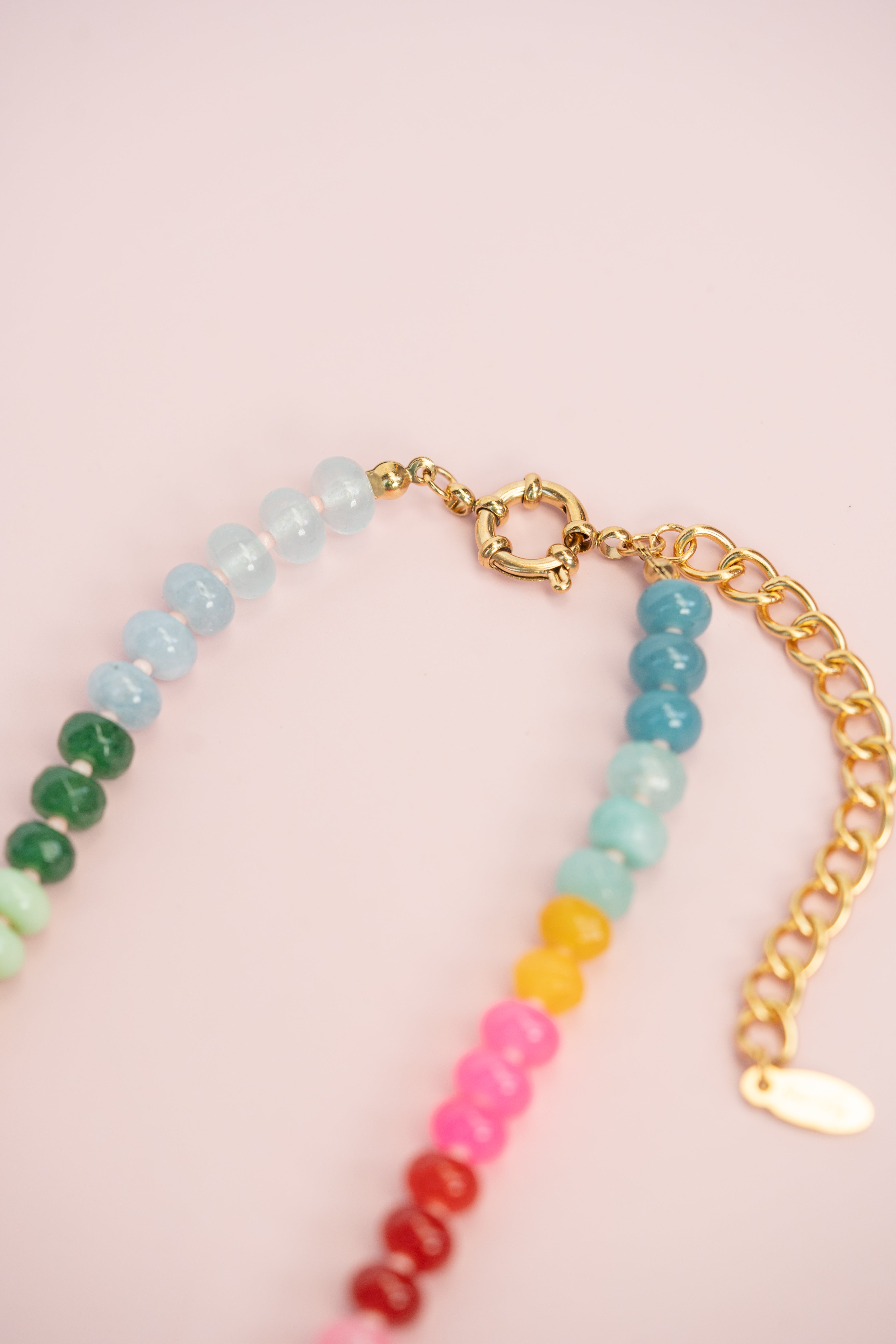 Marble Gemstone Necklace