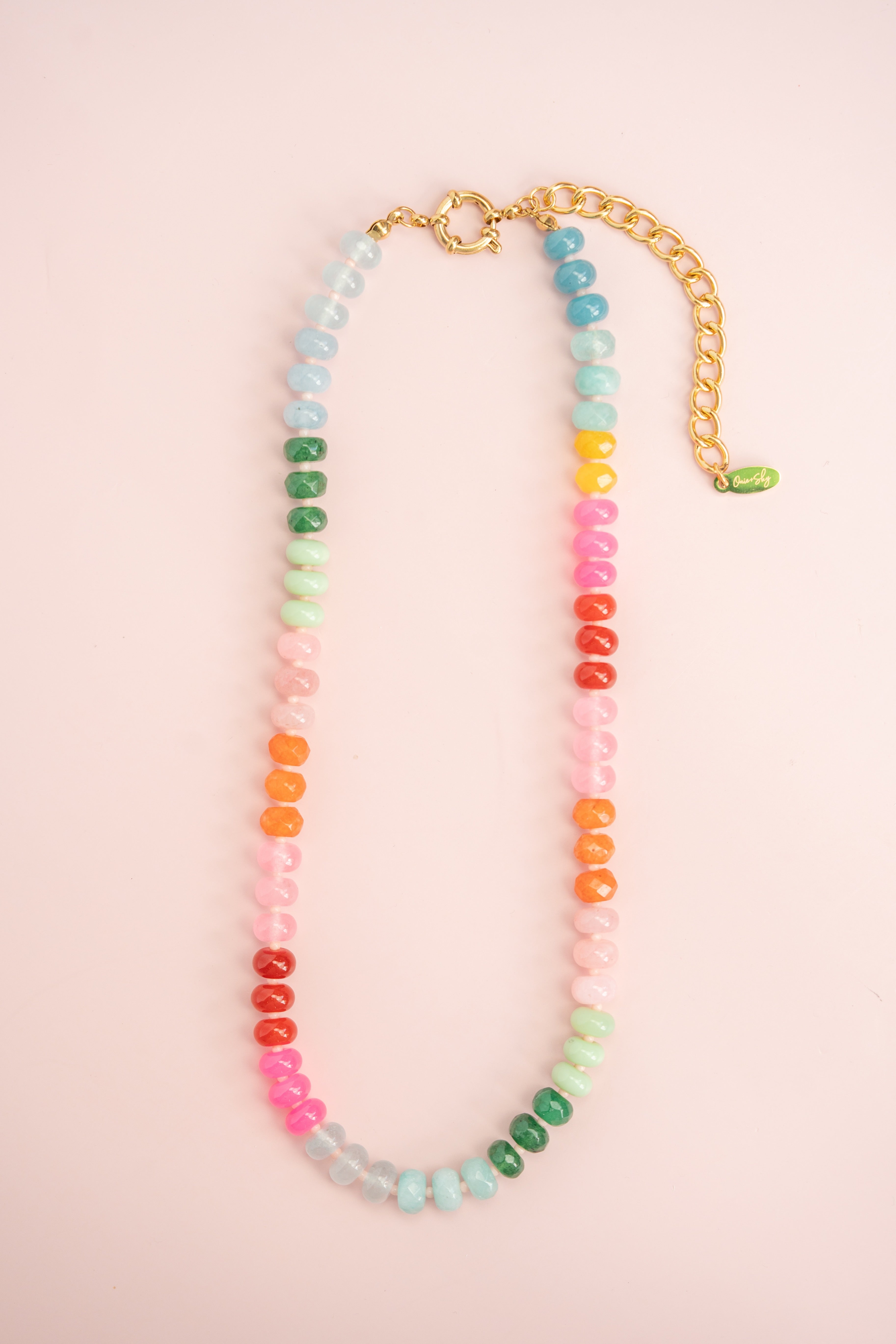 Marble Gemstone Necklace