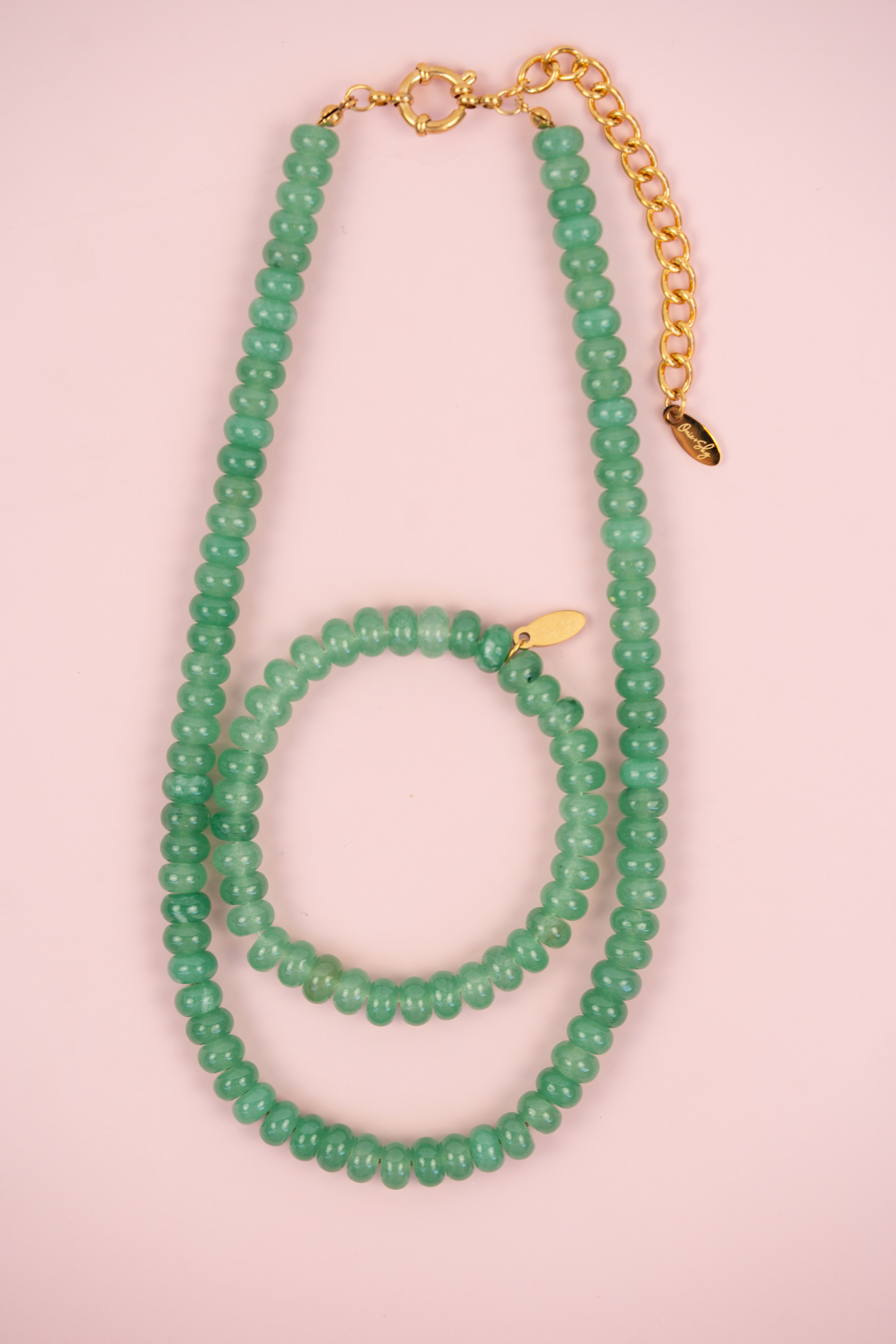 Emerald Gemstone Bracelet