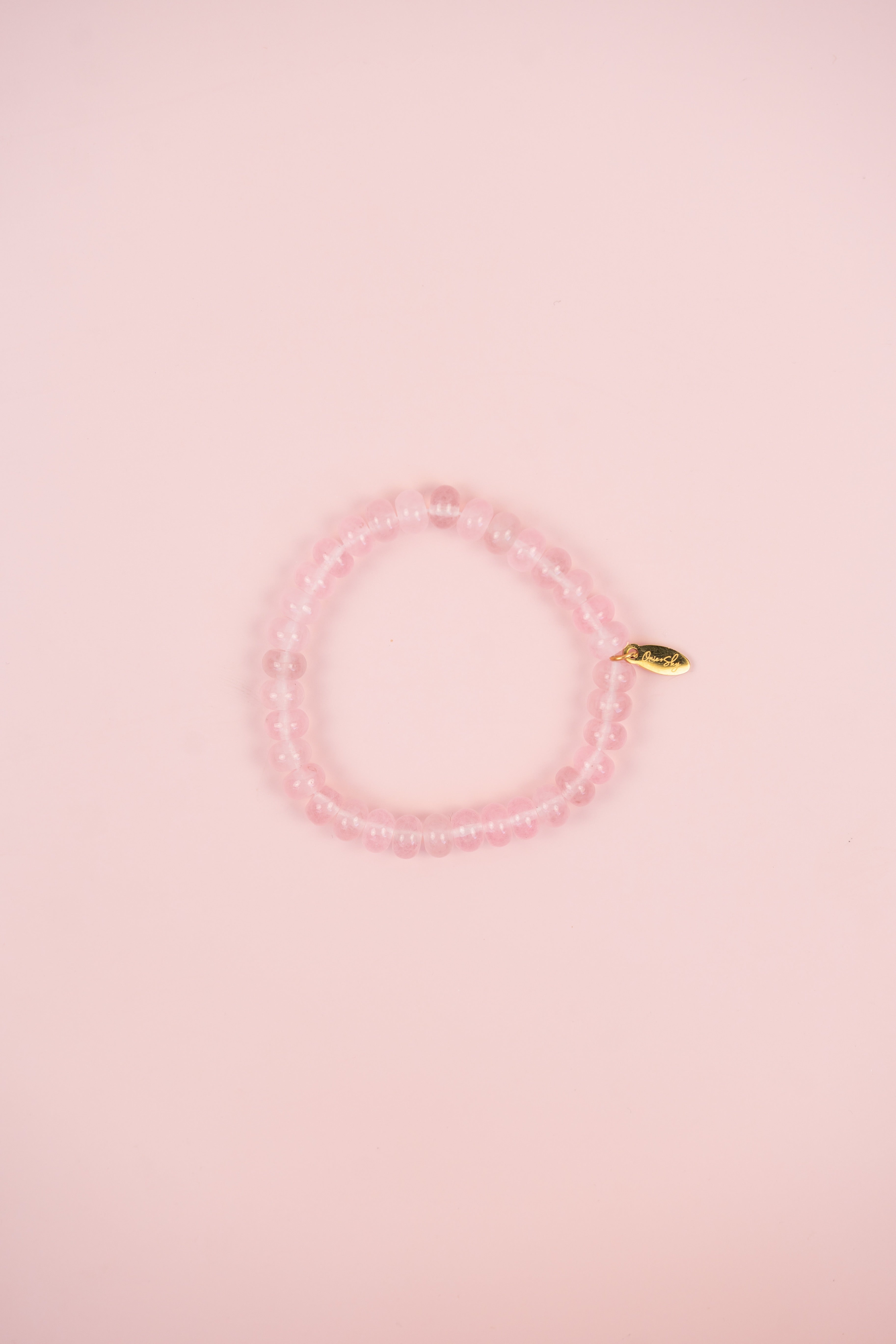 Light Pink Gemstone Bracelet