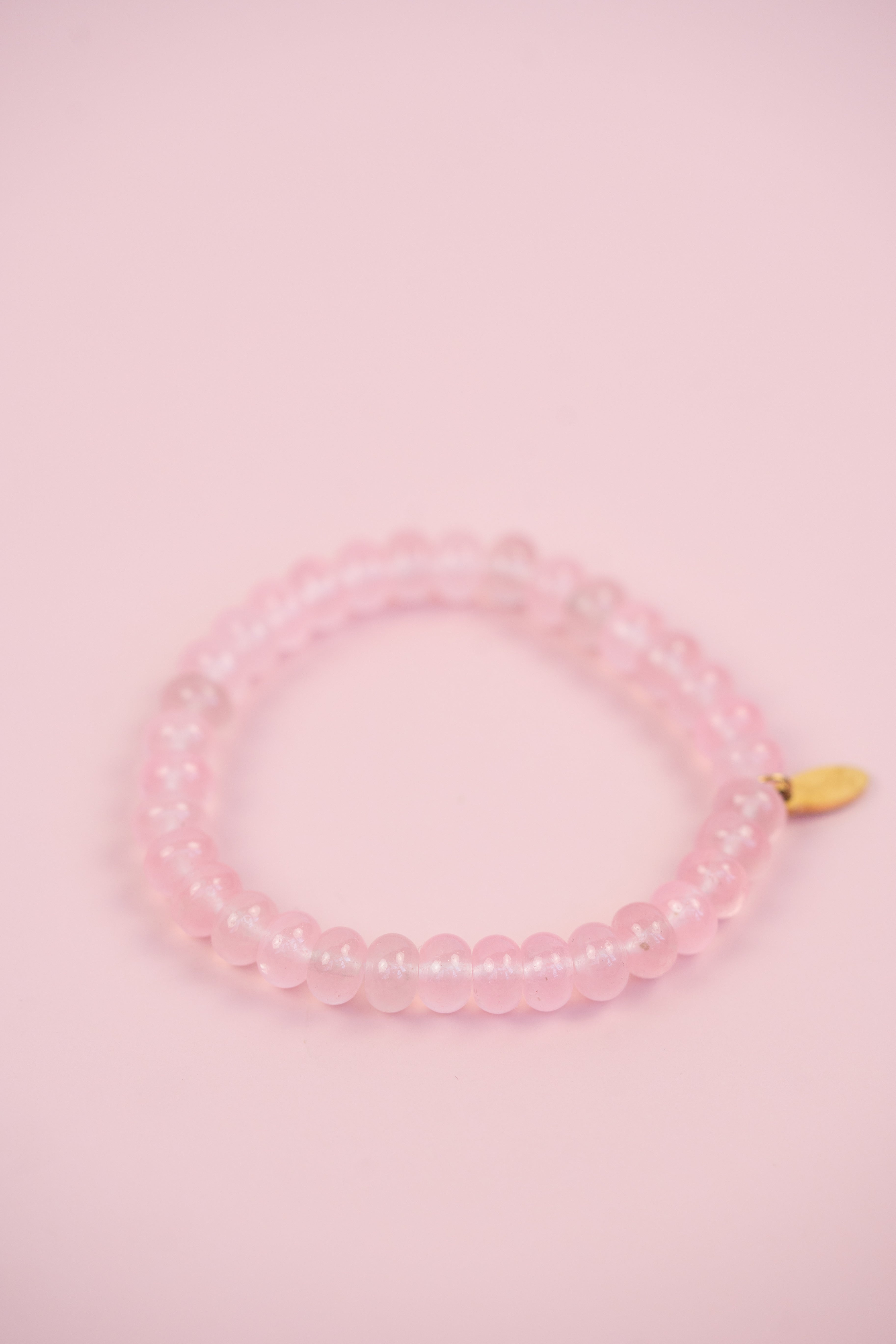 Light Pink Gemstone Bracelet