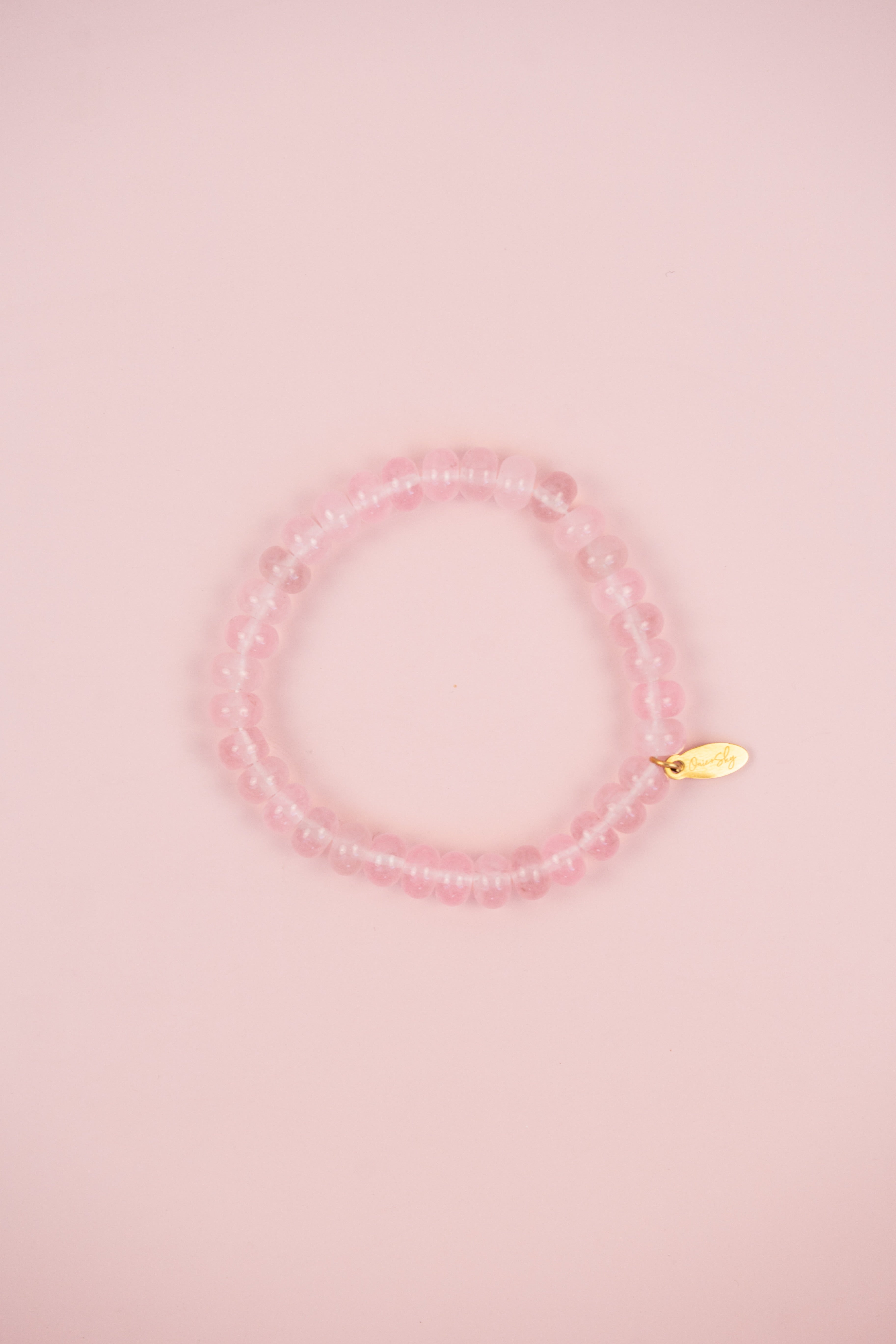 Light Pink Gemstone Bracelet