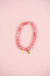 Pink Marble Gemstone Bracelet