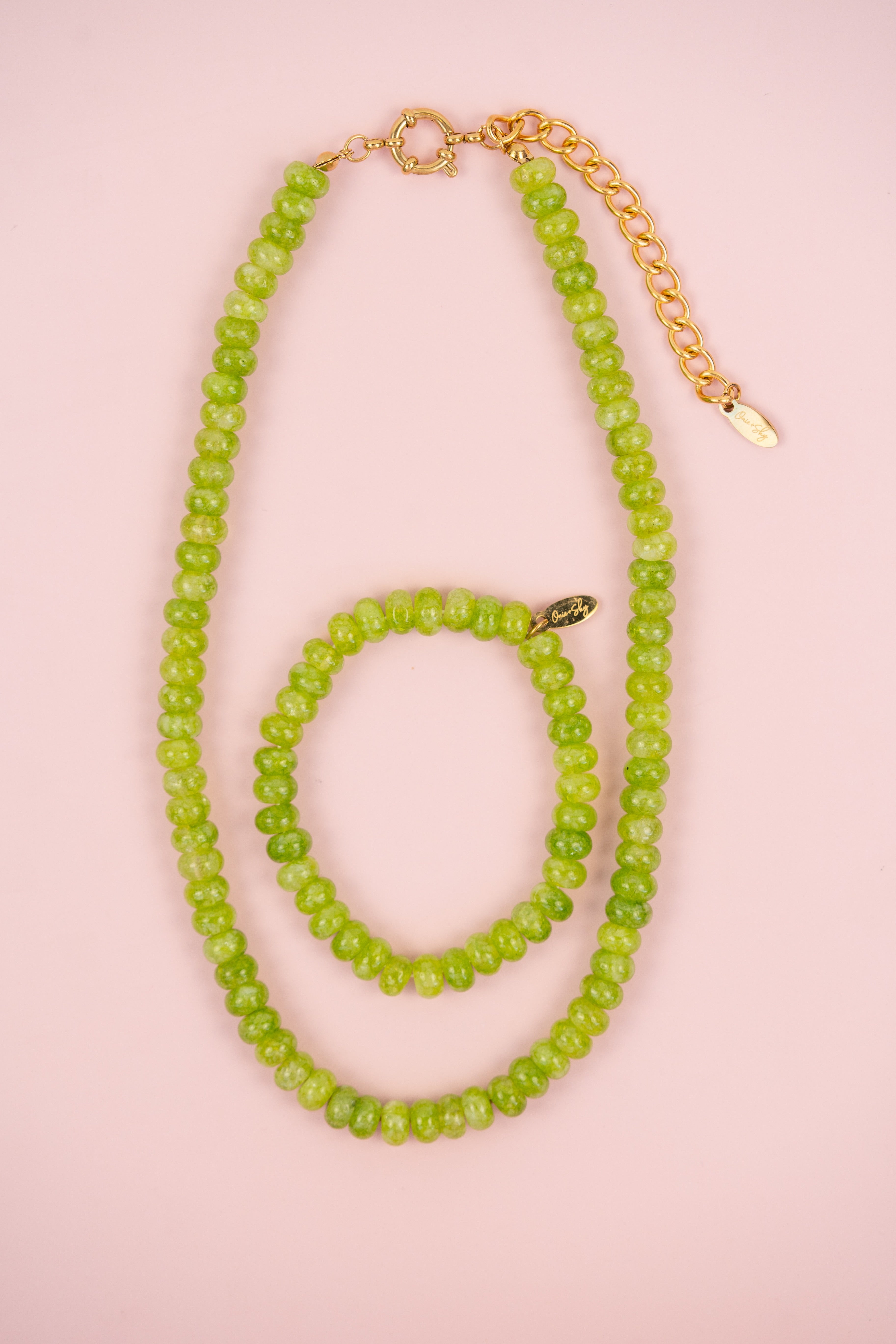 Green Gemstone Bracelet