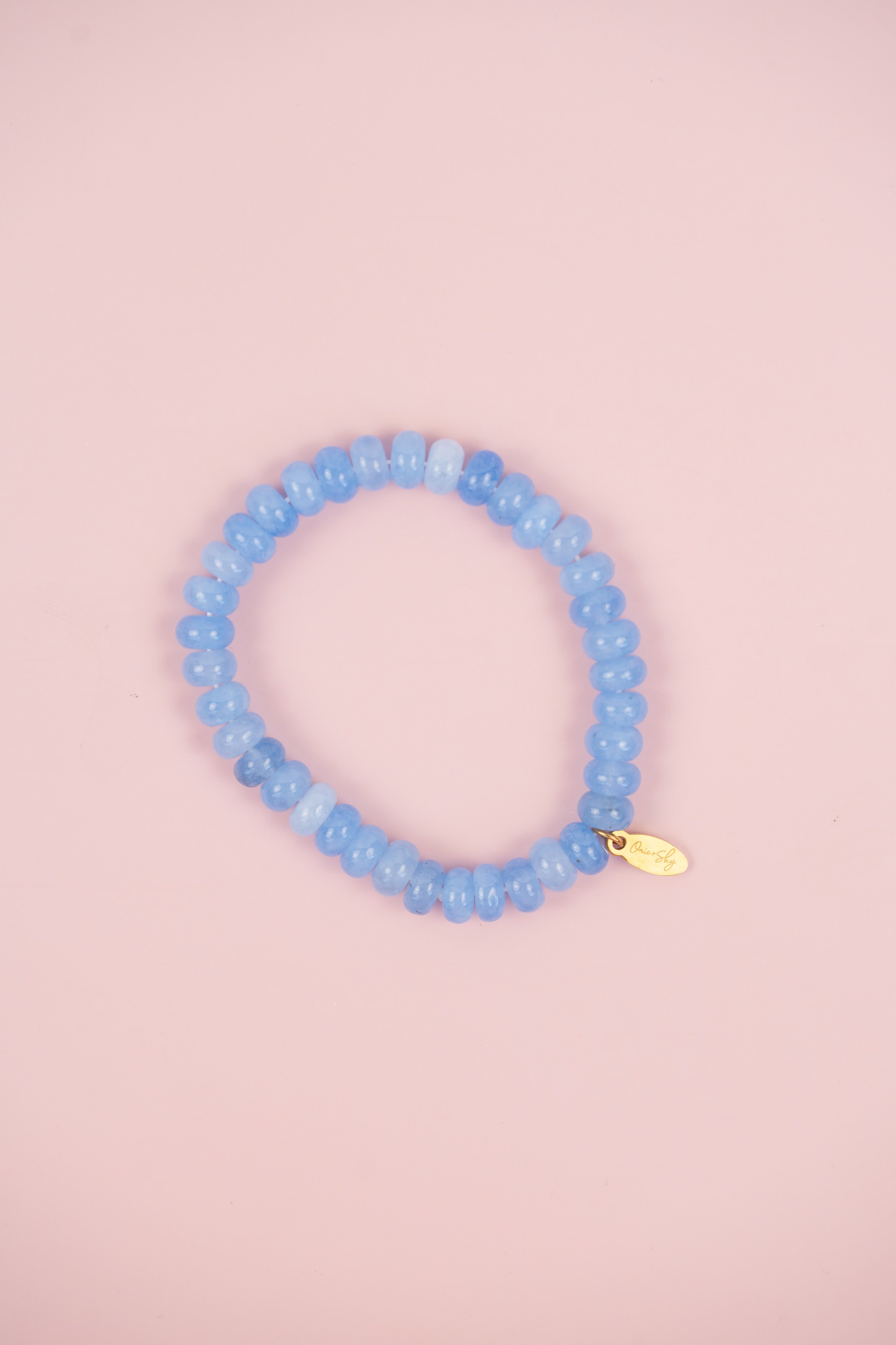 Sky Blue Gemstone Bracelet