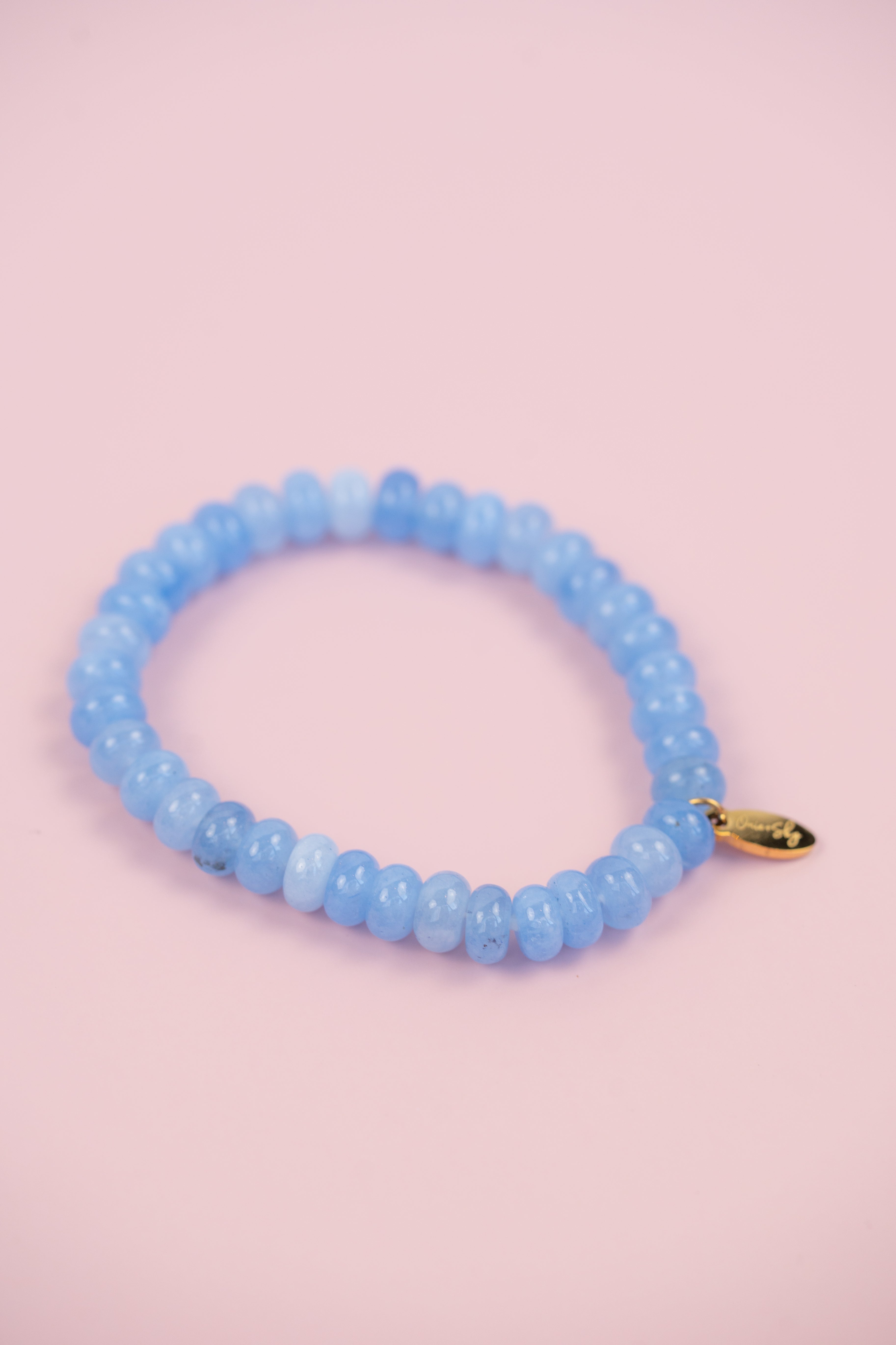Sky Blue Gemstone Bracelet