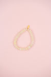 Cream Gemstone Bracelet
