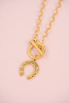 Chunky Horseshoe Necklace