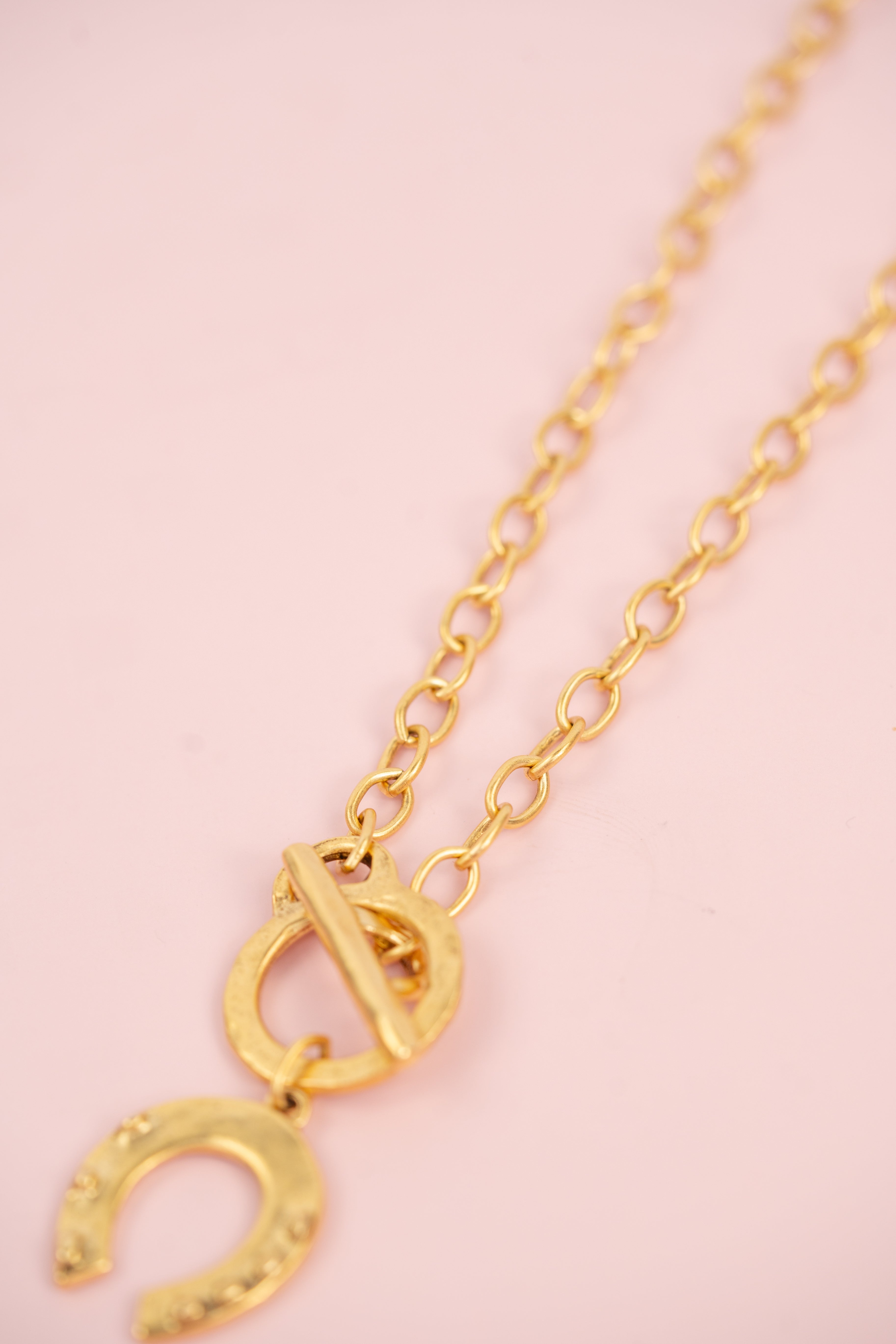 Chunky Horseshoe Necklace