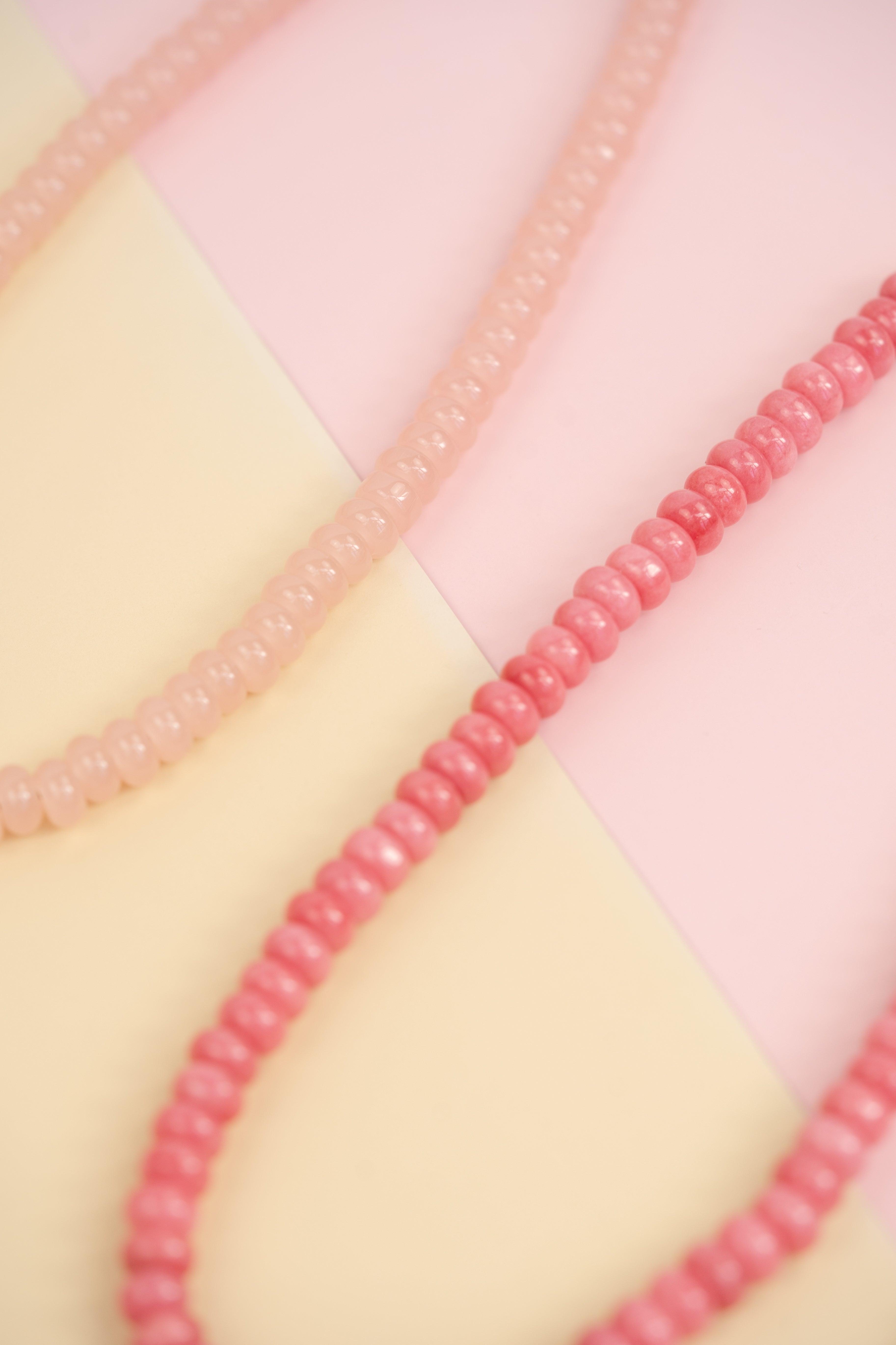 Fuchsia Gemstone Necklace