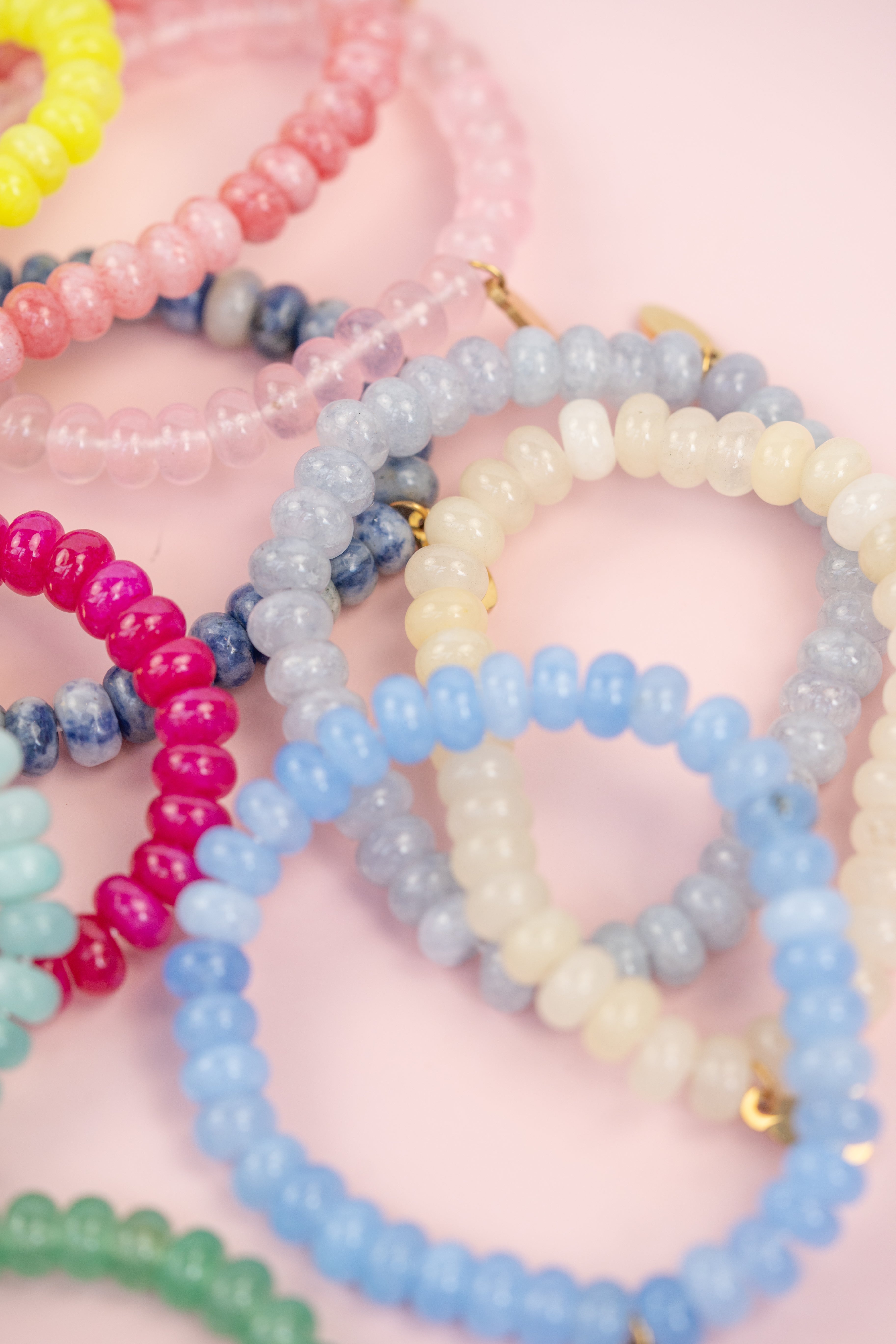 Stone Grey Gemstone Bracelet