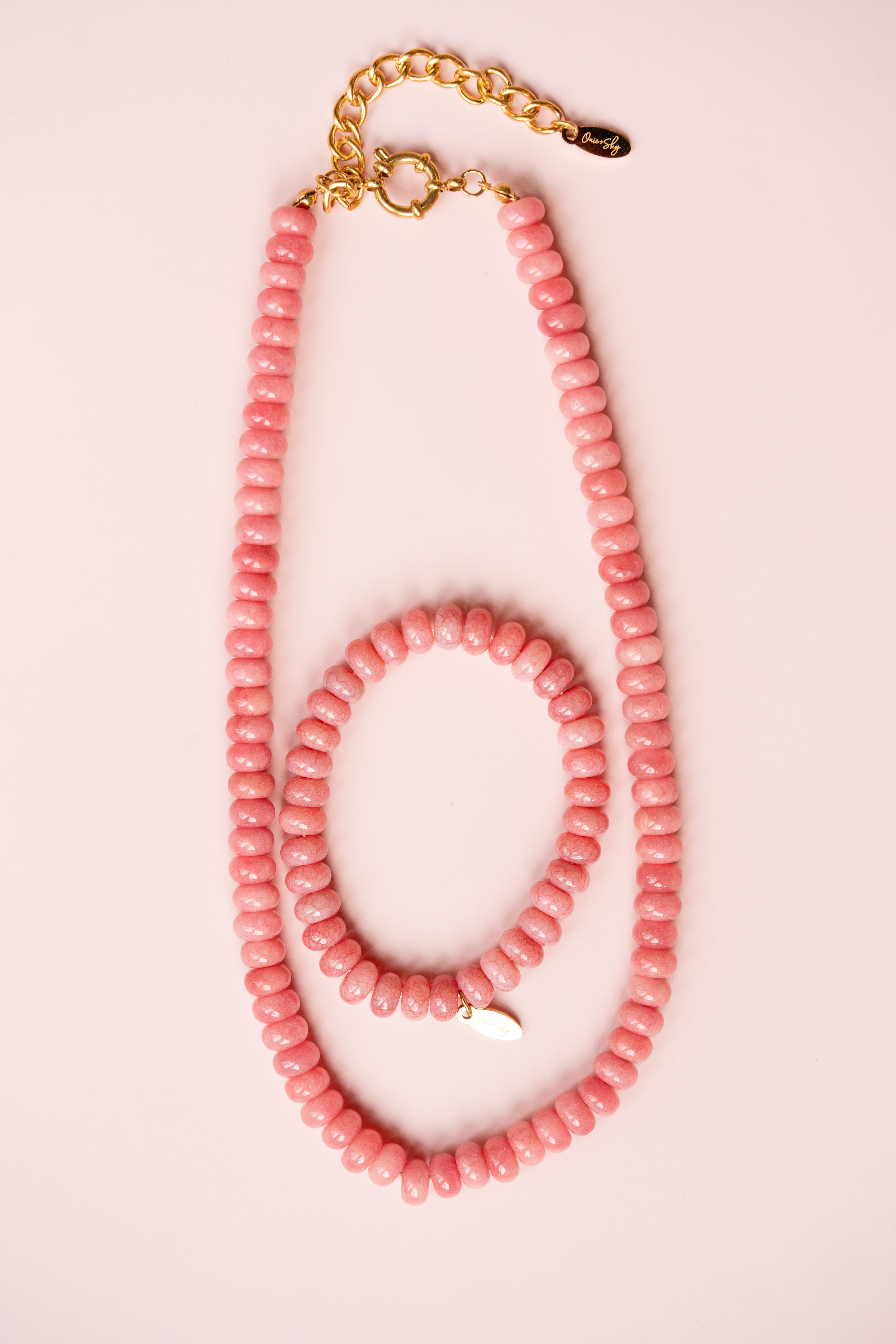 Fuchsia Gemstone Bracelet