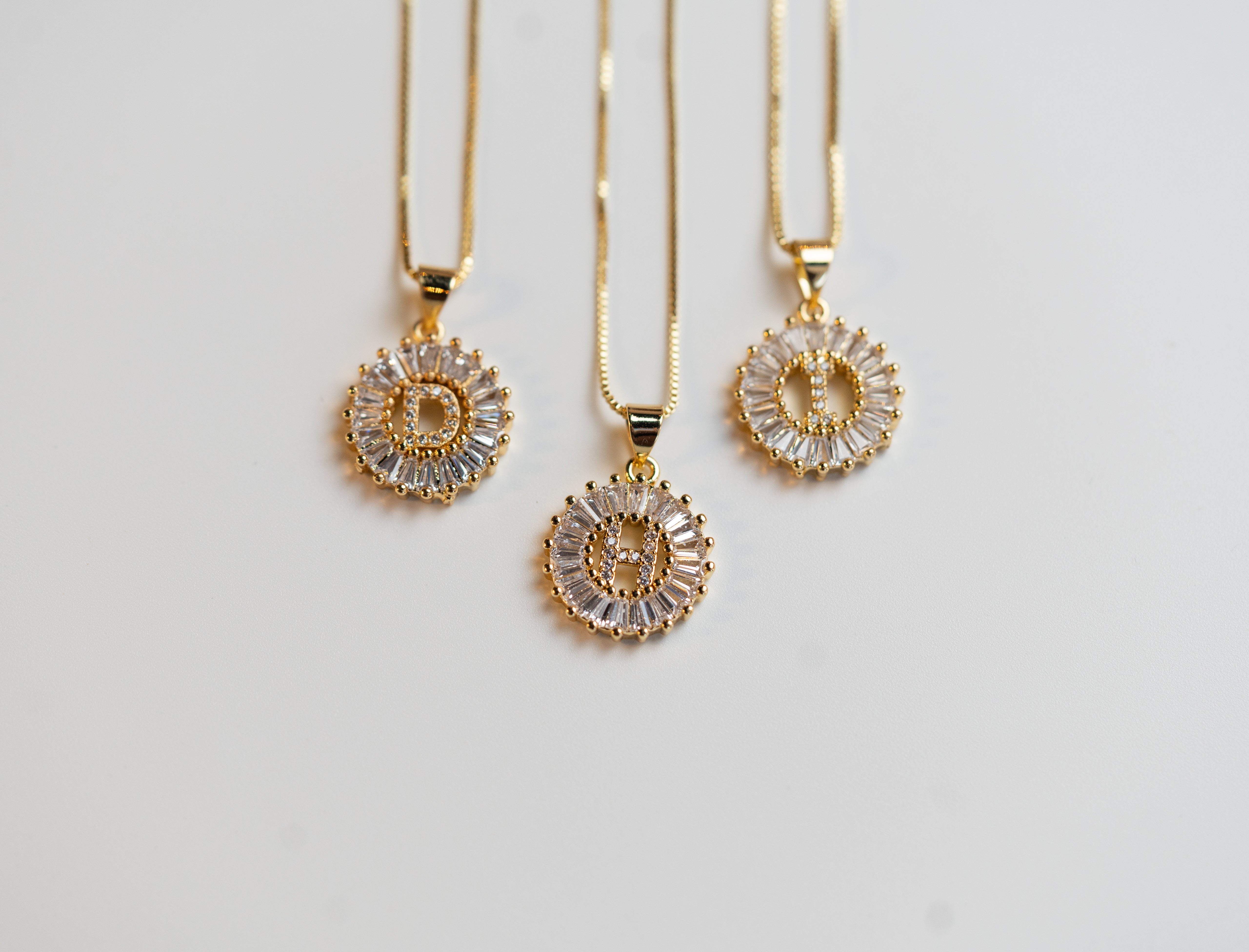 Twinkle Initial Necklace