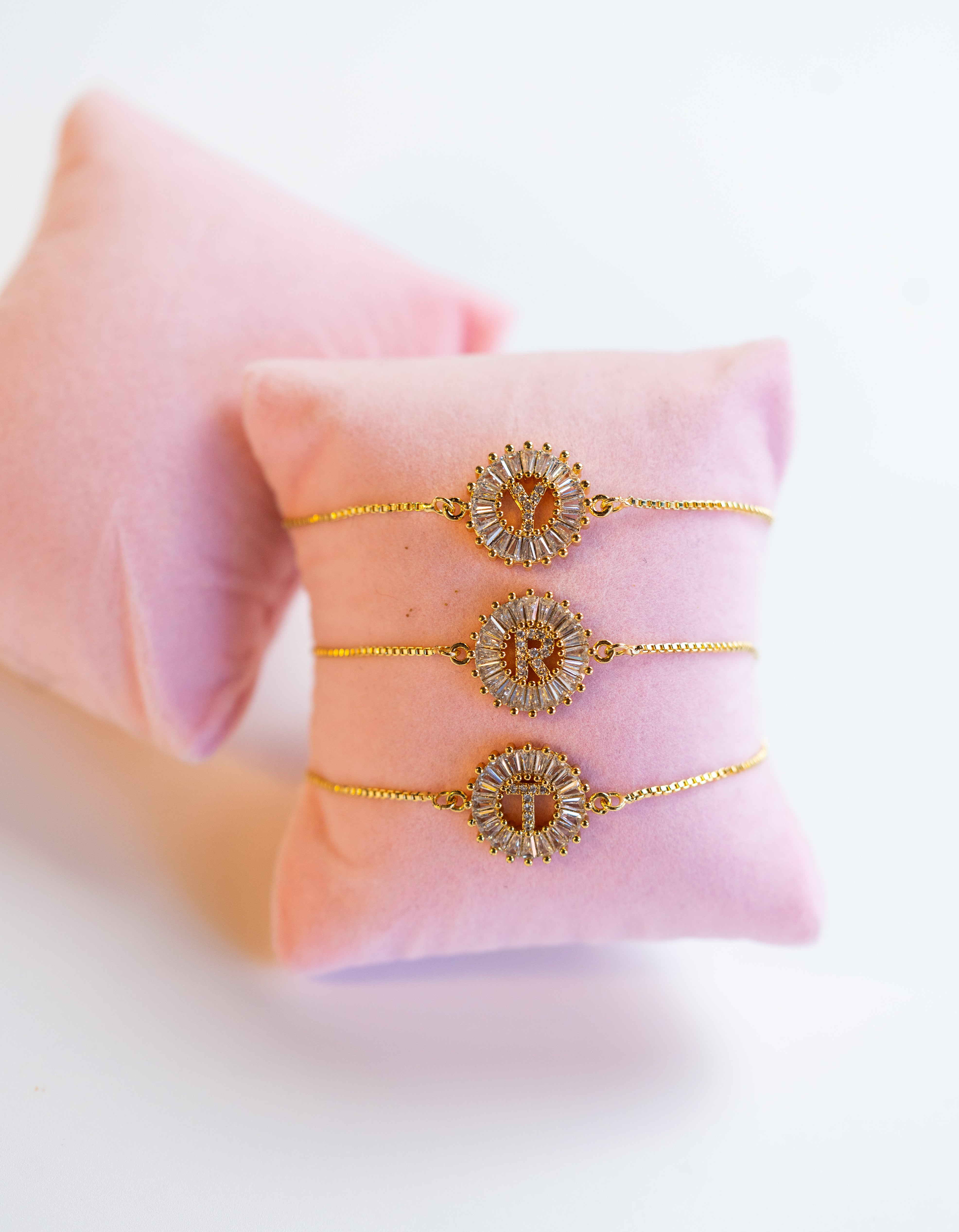 Twinkle Initial Adjustable Bracelet