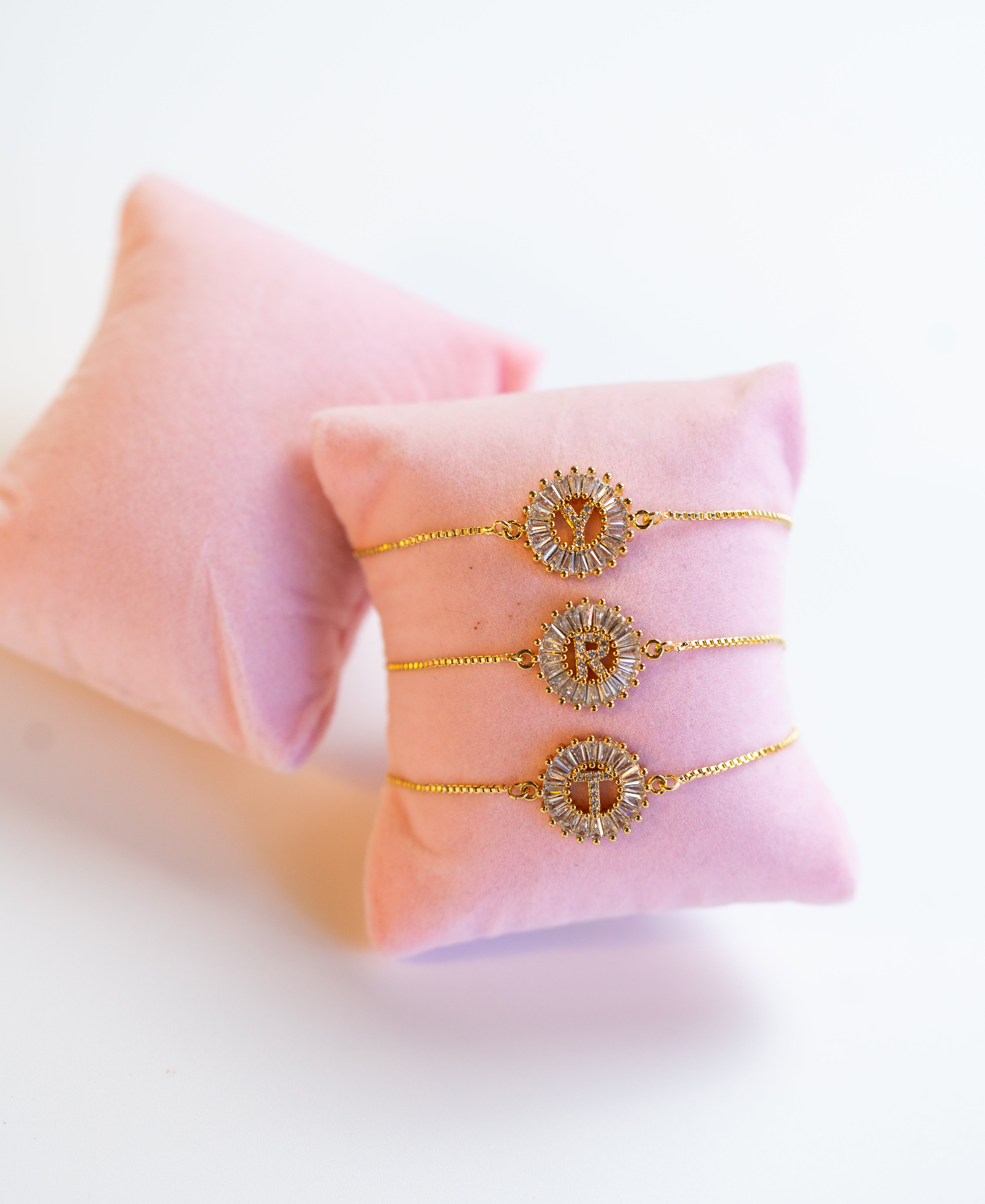 Twinkle Initial Adjustable Bracelet