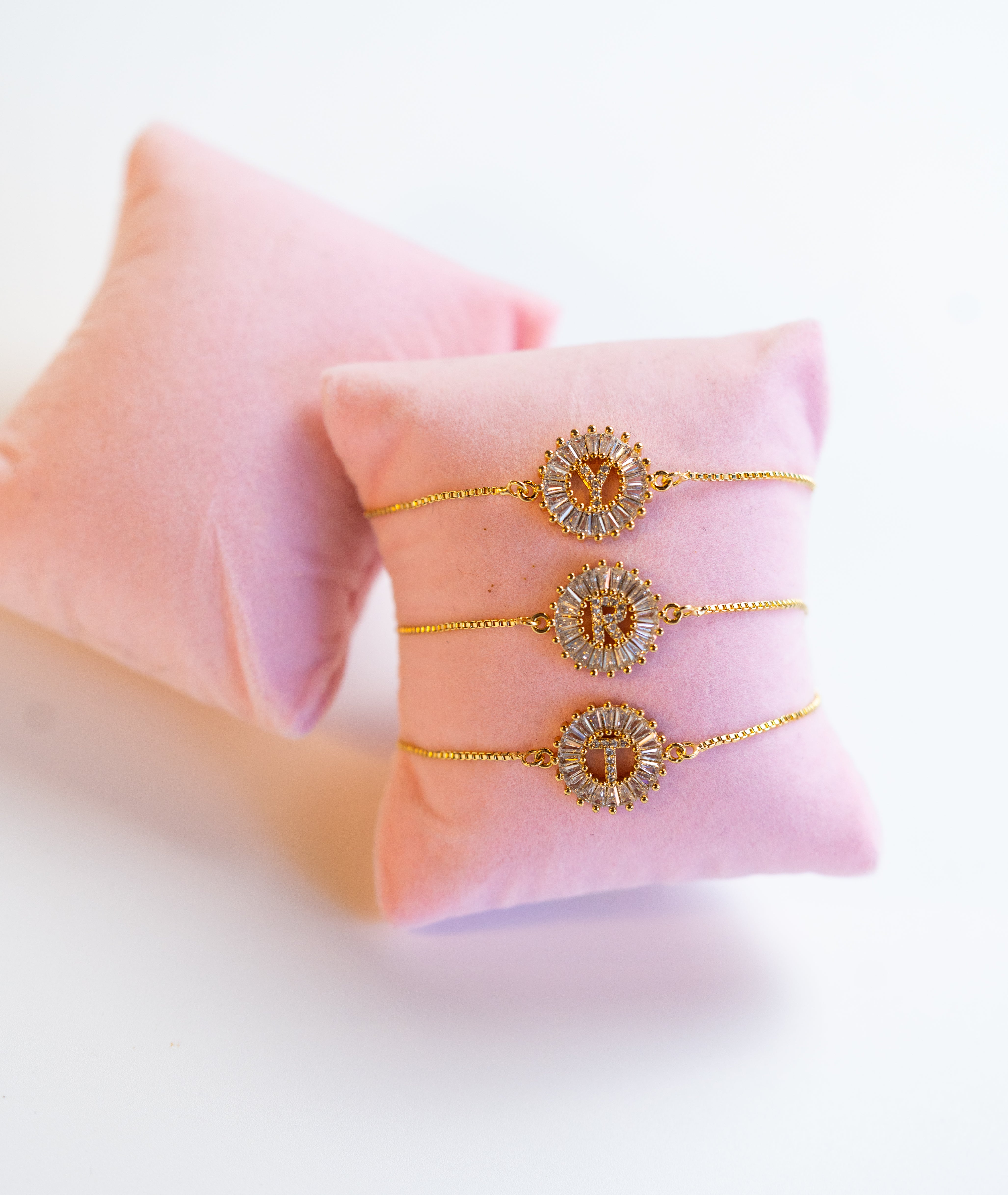Twinkle Initial Adjustable Bracelet