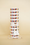 Go Chiefs Football Embroidered Bracelet