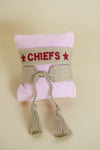 Chiefs Tan Embroidered Bracelet