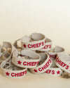 Chiefs Tan Embroidered Bracelet