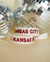 Kansas City Embroidered Bracelet