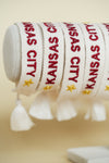 Kansas City Embroidered Bracelet