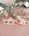 KIDS Chiefs Charm Embroidered Bracelet