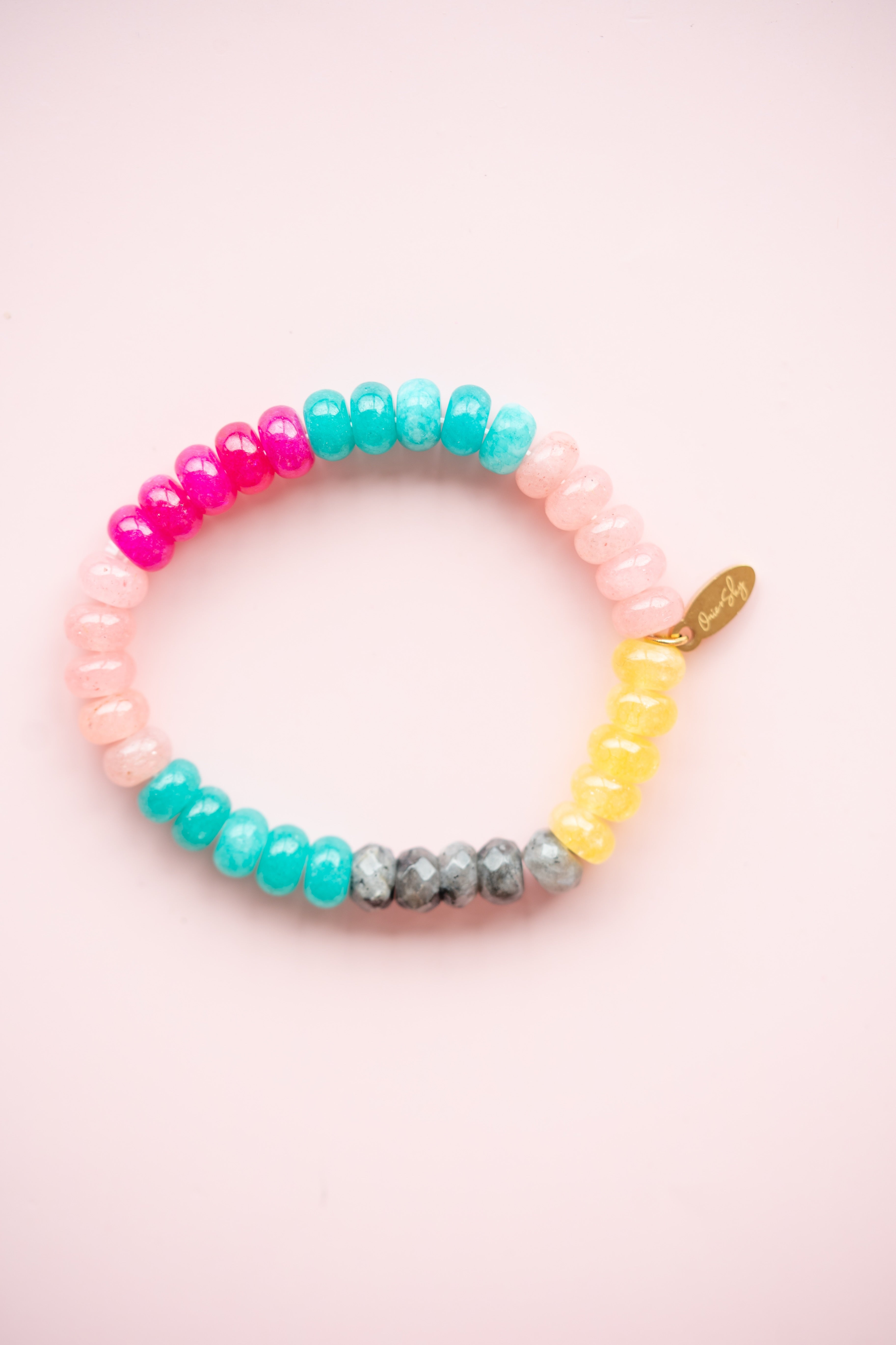 Sherbet Gemstone Bracelet