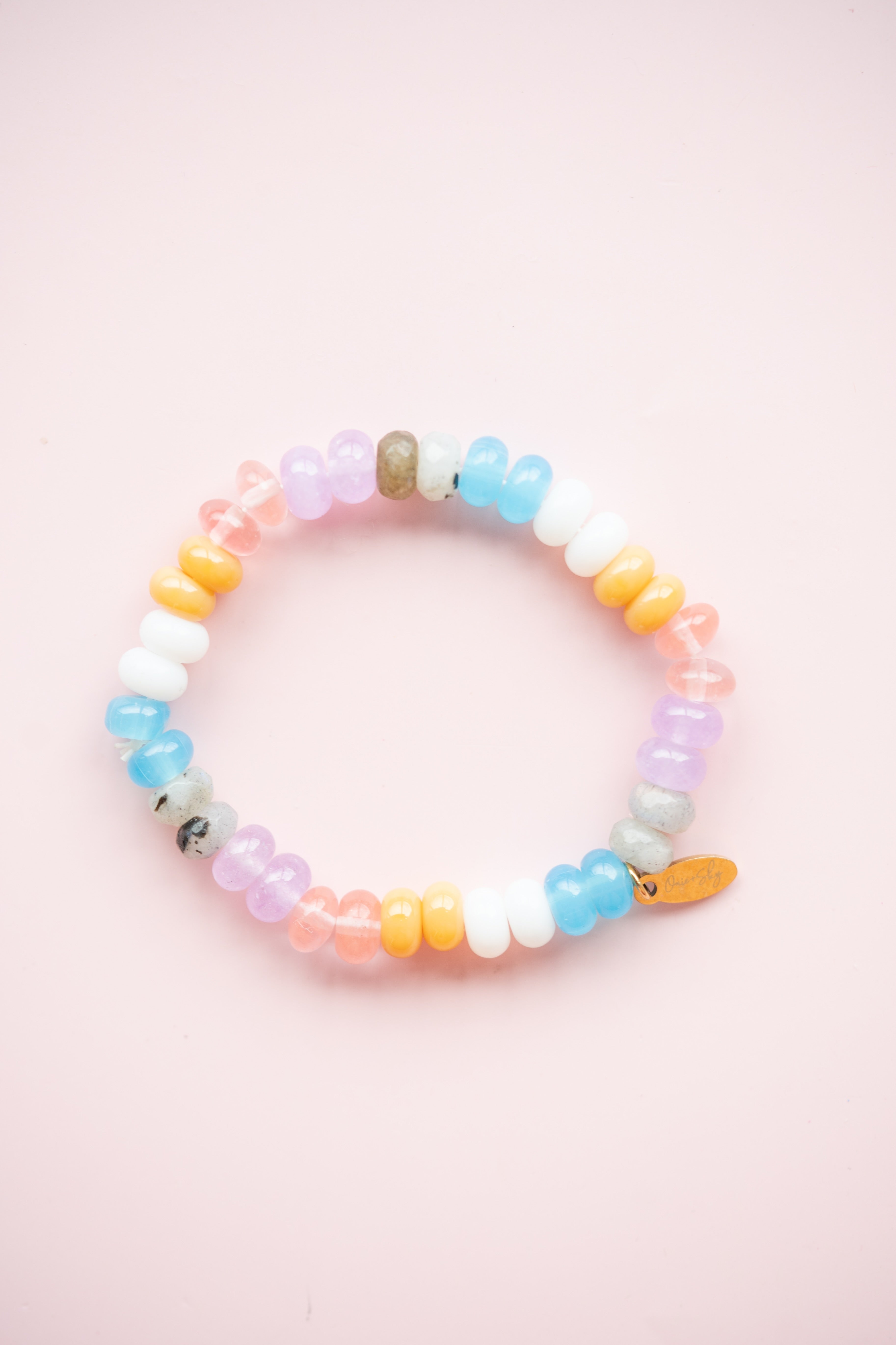 Seaglass Gemstone Bracelet
