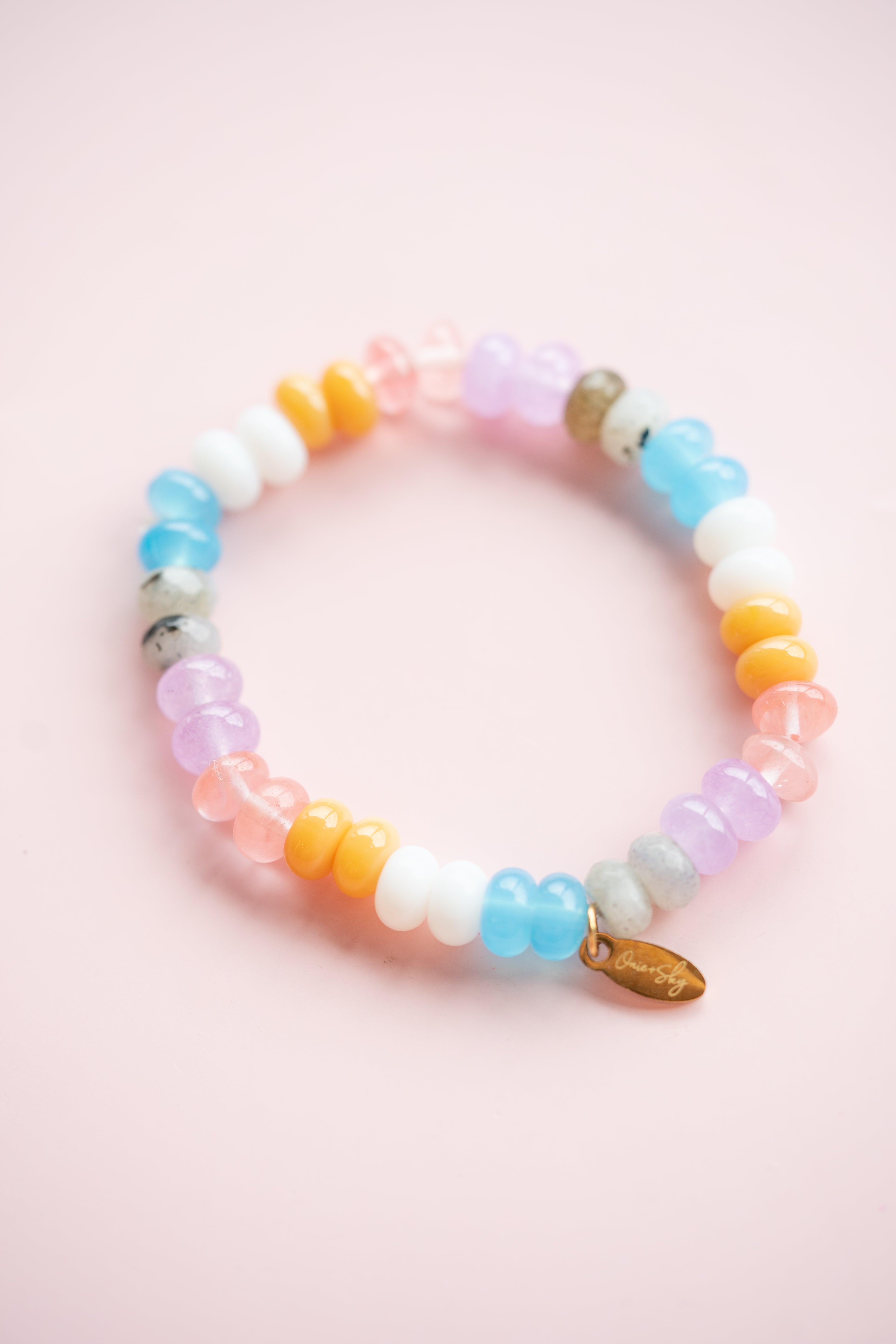 Seaglass Gemstone Bracelet