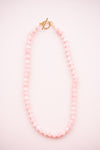 Baby Pink Gemstone Necklace