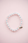 Blue and Pink Gemstone Bracelet