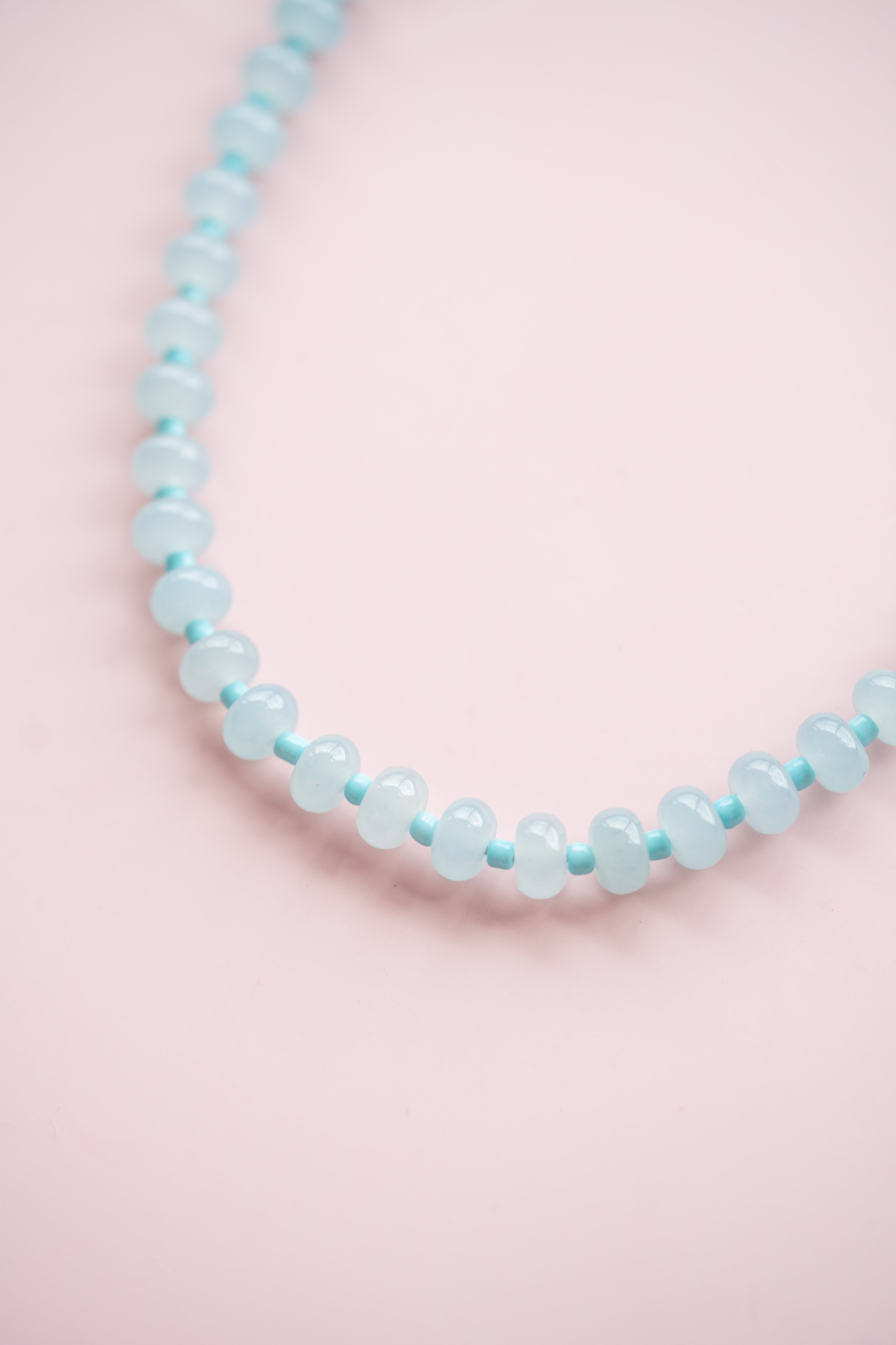 Blue Gemstone Necklace