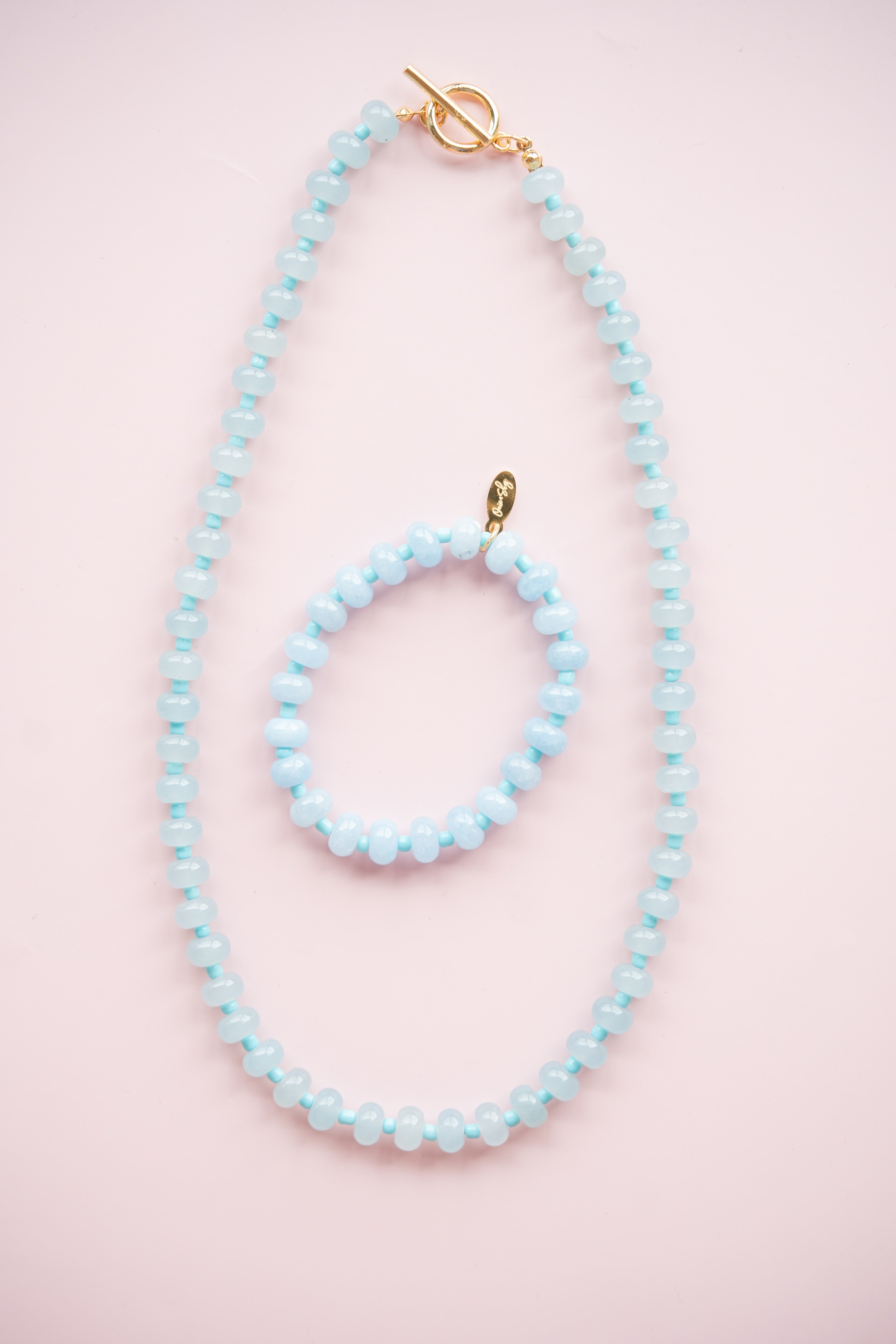 Blue Gemstone Necklace