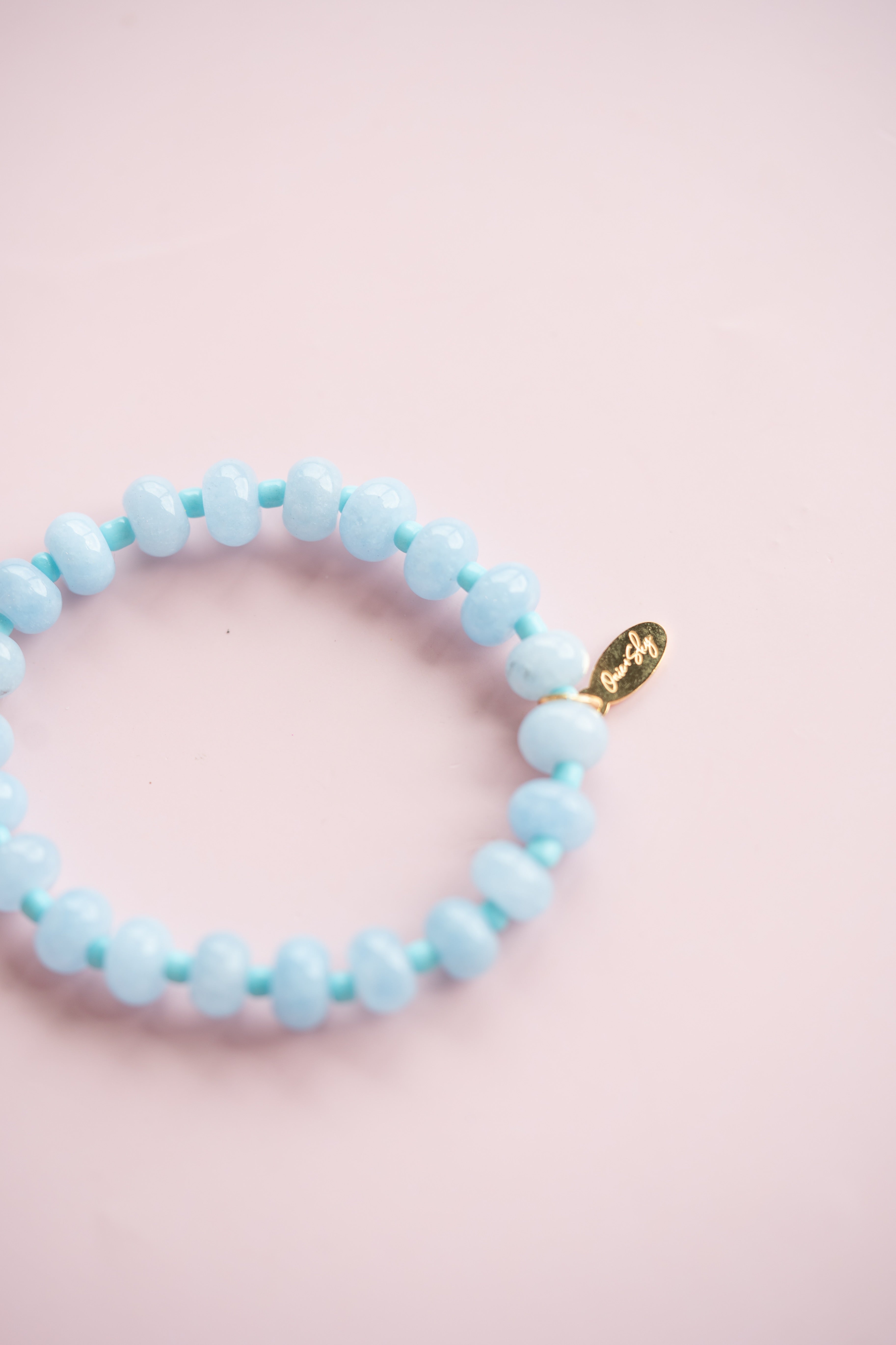 Blue Gemstone Bracelet