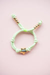 Green Star Rope Bracelet