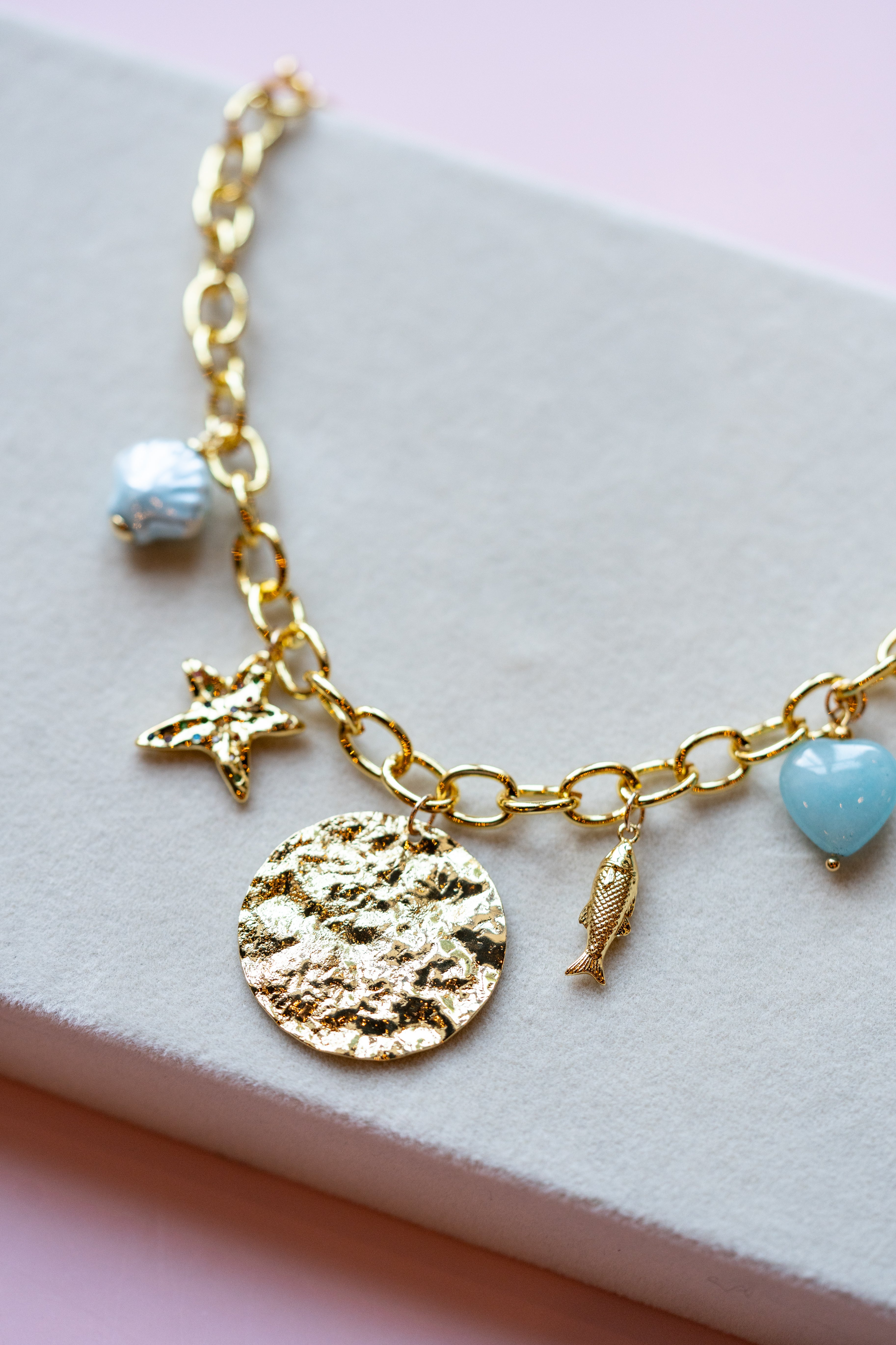 Costal Treasures Charm Necklace